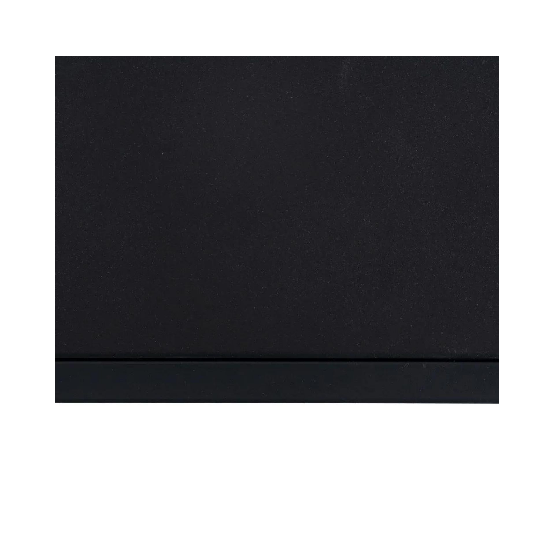 Consola de acero negro acero Calista 120,50x30x81,30cm