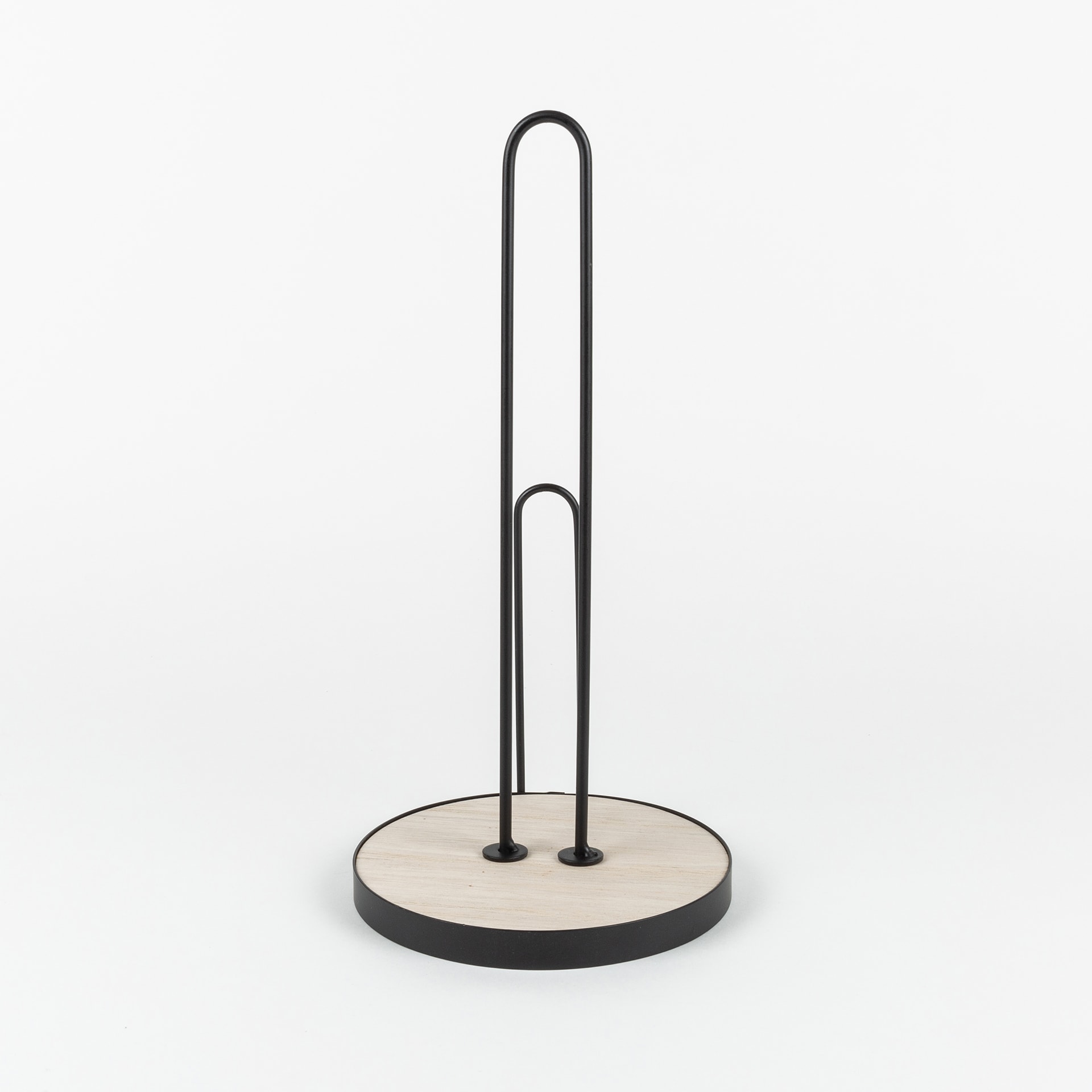 Portarrollos de madera para la cocina