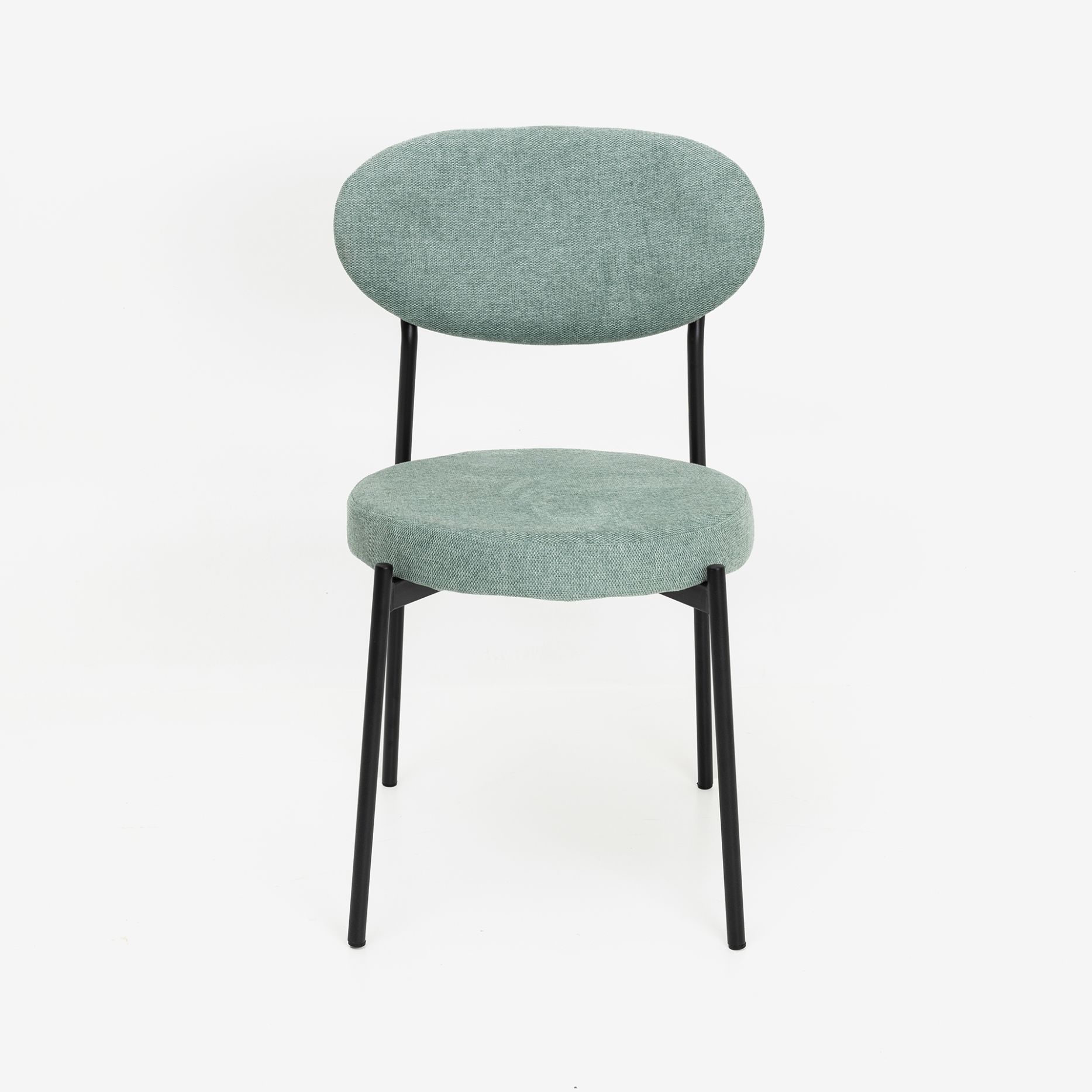 Silla de comedor verde agua Candela 49x53 Clau&Chloe