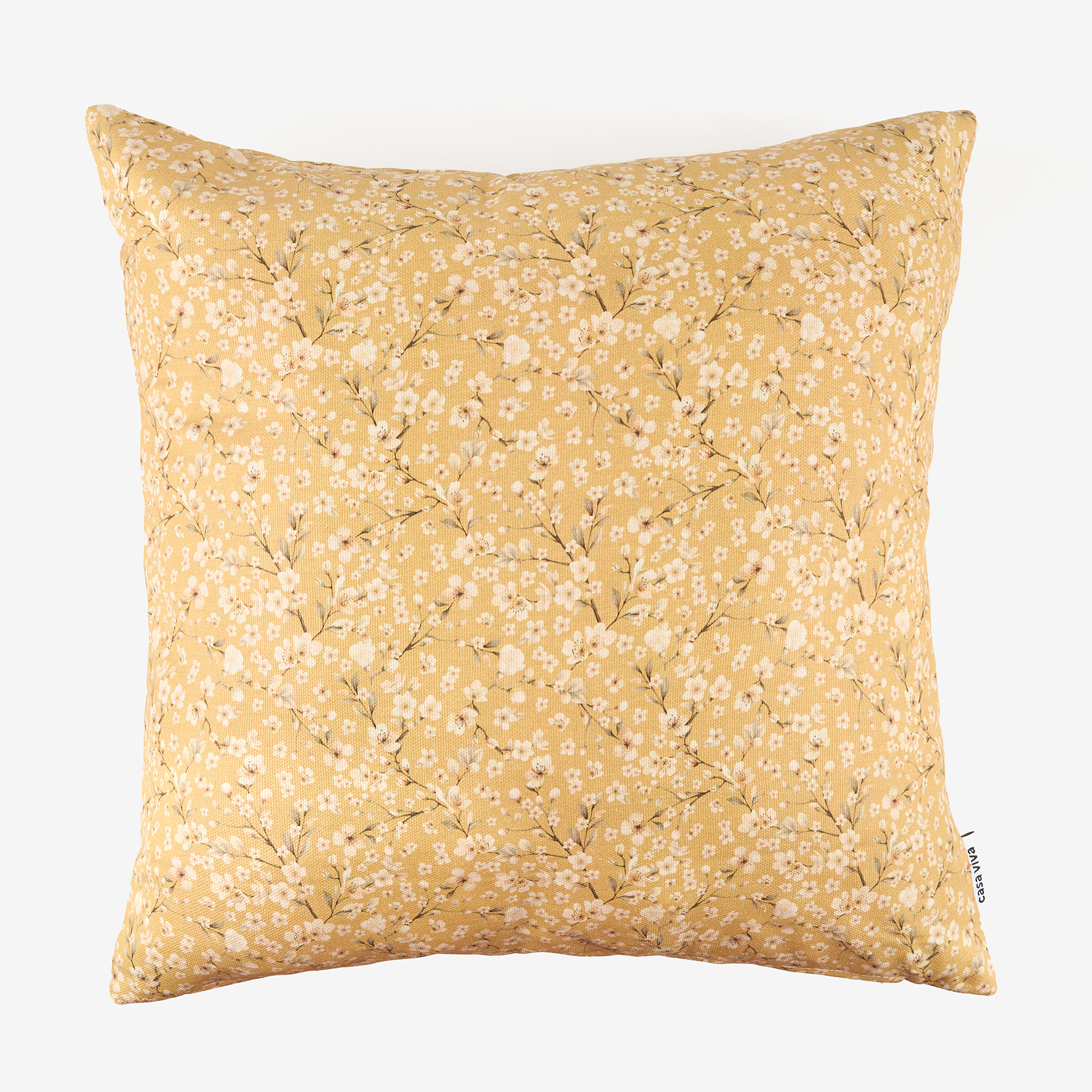 Funda de coj&iacute;n de algod&oacute;n taupe Aliso 45x45cm