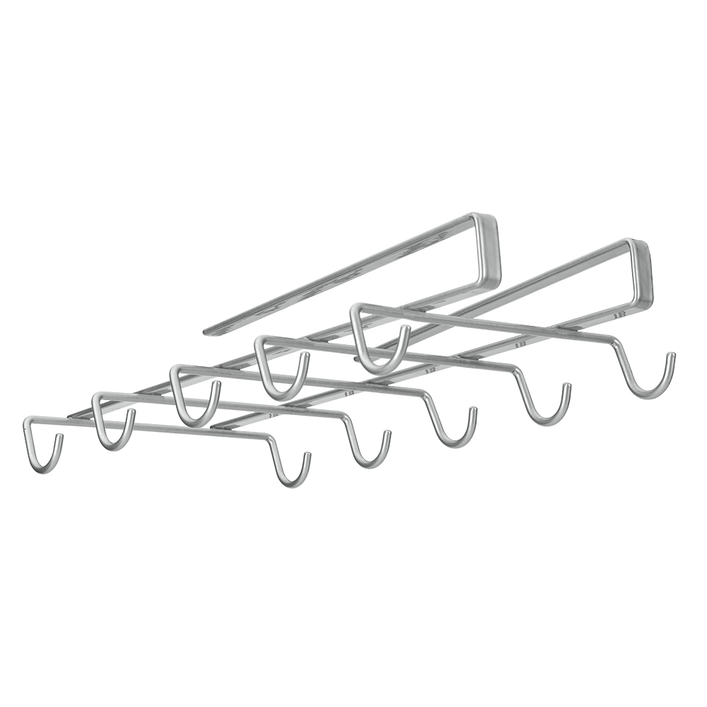 Colgador para 10 tazas acero inoxidable 14x28cm