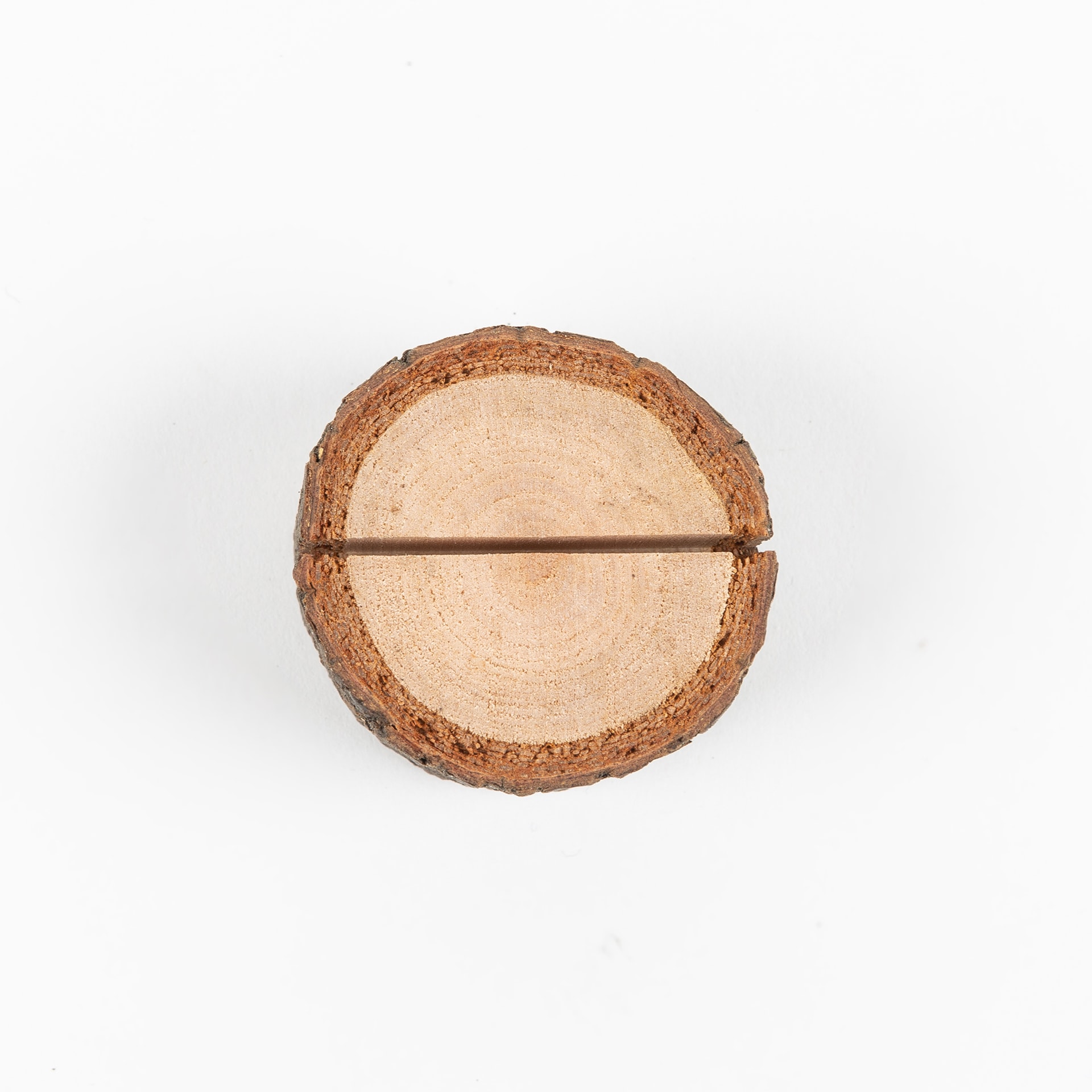 Set de 4 porta tarjetas de madera 4cm