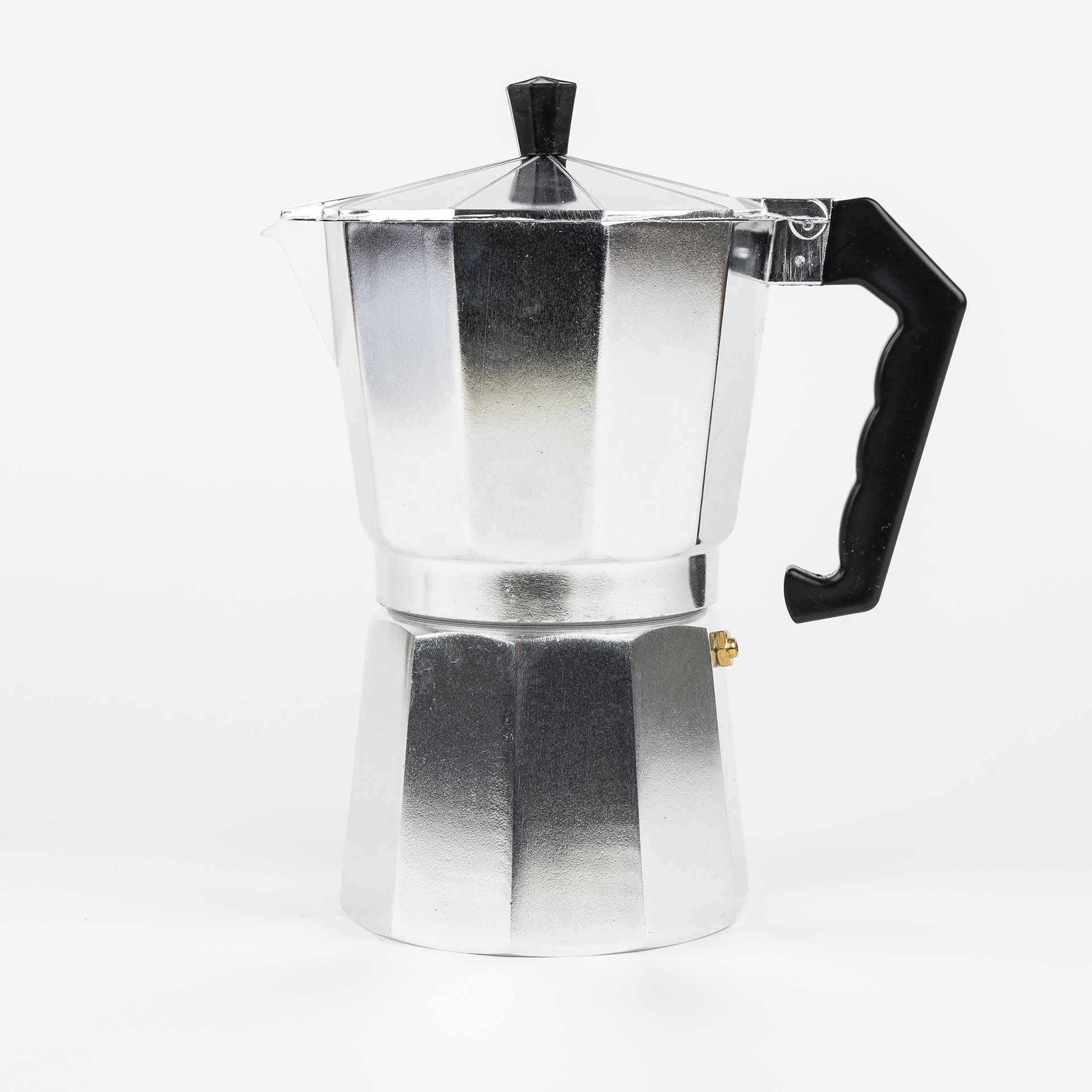 Cafetera 12 tazas de aluminio Bolonia