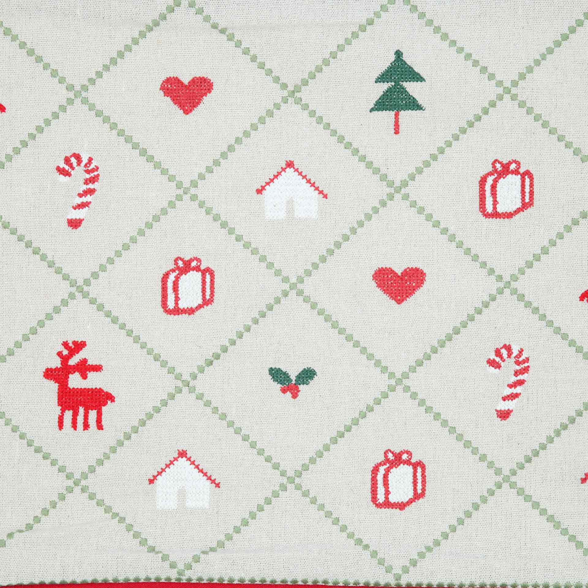 Funda de coj&iacute;n Navidad 30x45cm