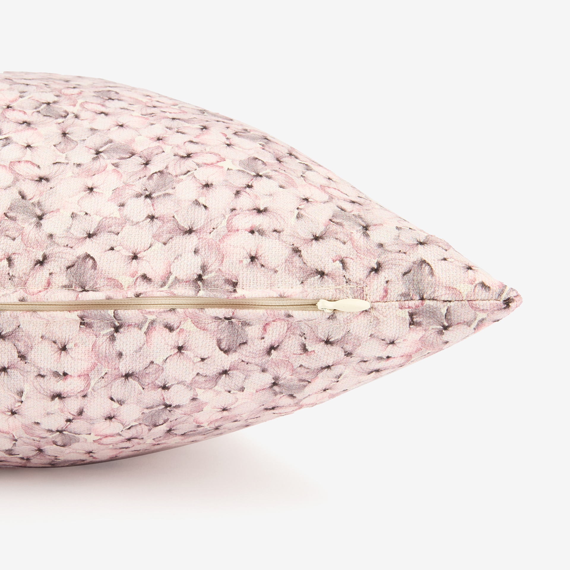 Funda de coj&iacute;n de algod&oacute;n rosa Alhel&iacute; 45x45cm