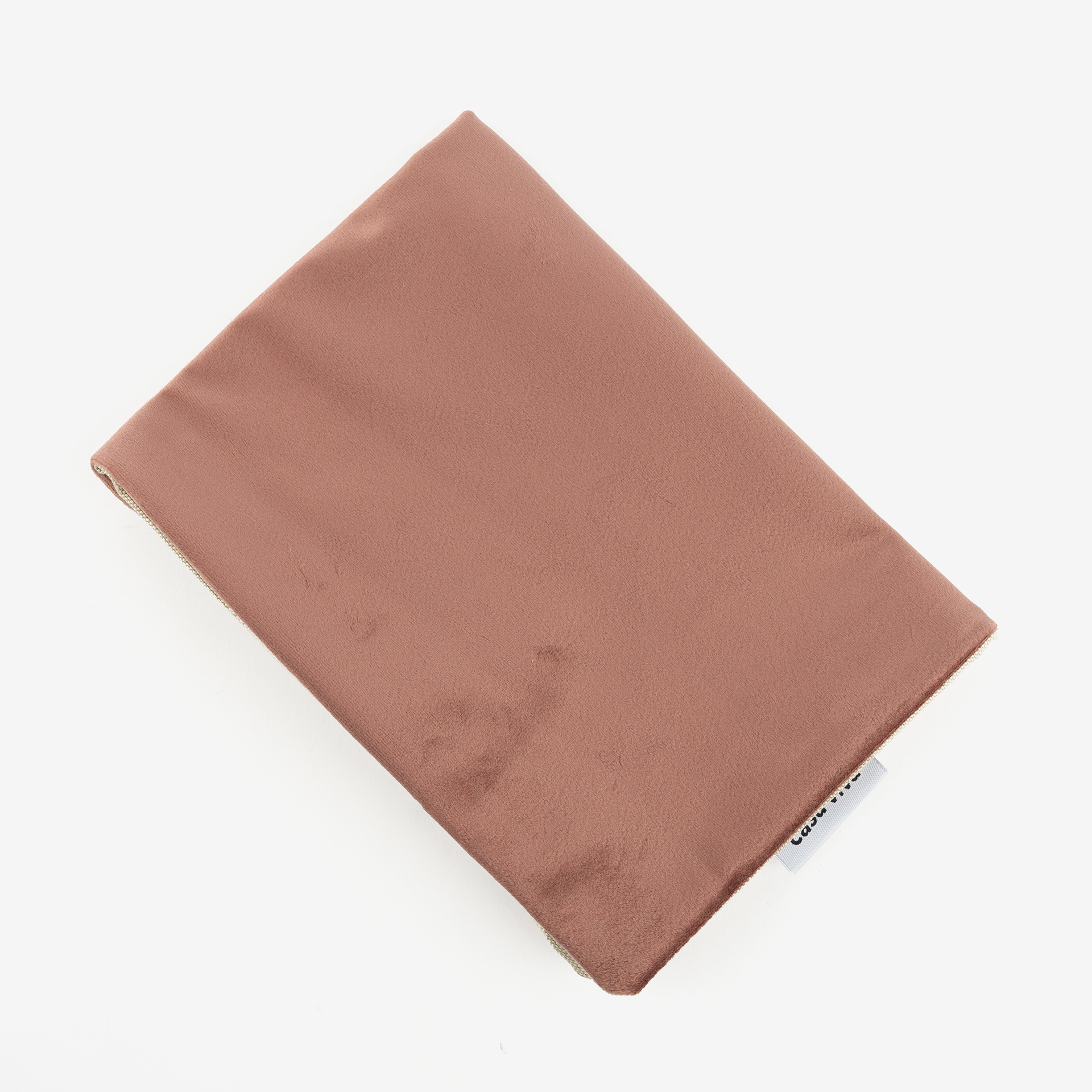 Funda de cojín velvet rosa 30x45cm