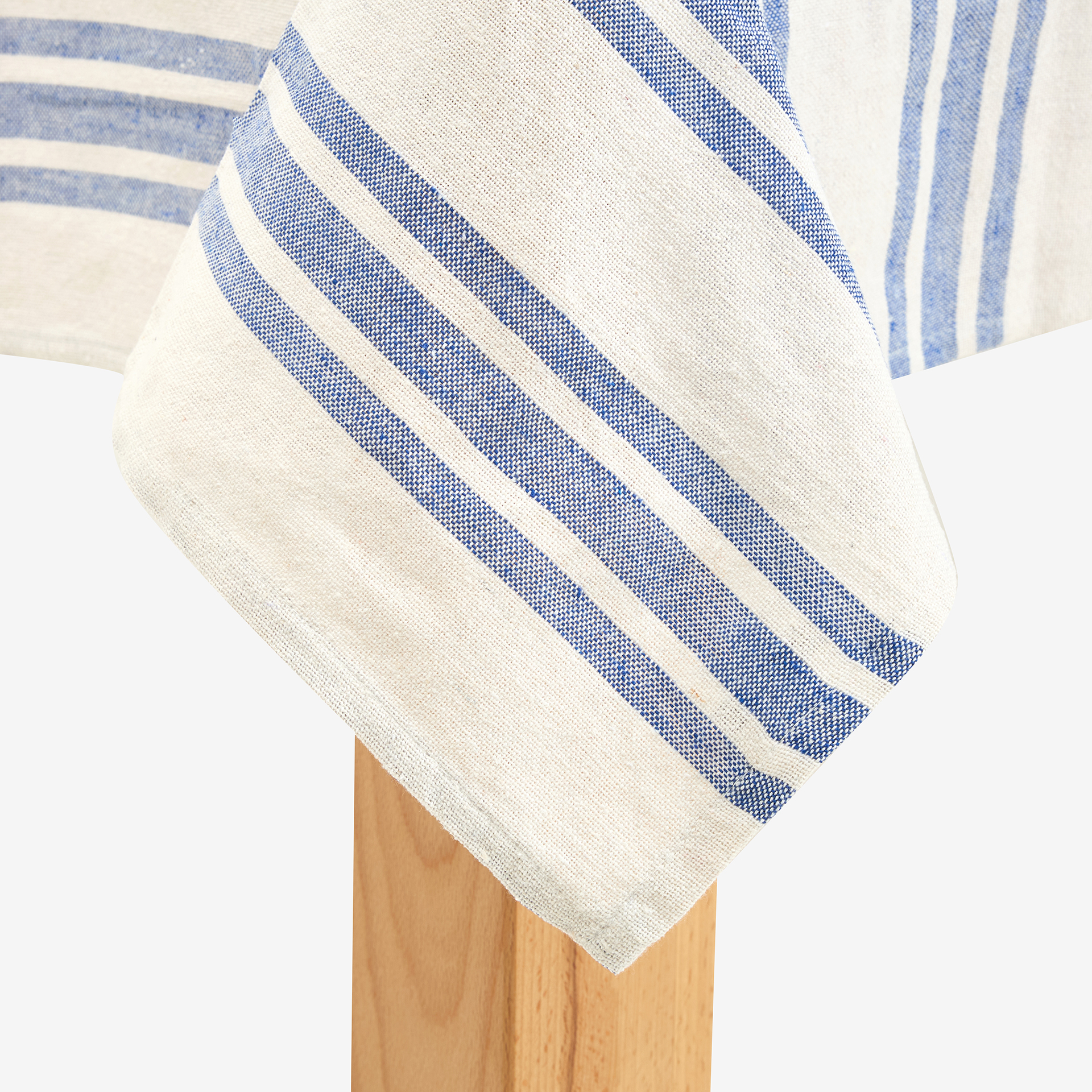 Mantel de algod&oacute;n rayas gruesas Maya 150x250cm