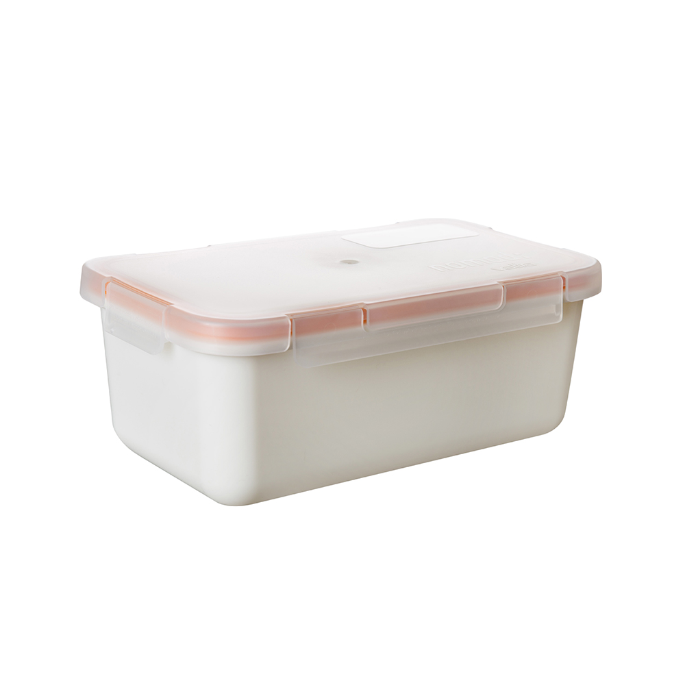 Táper hermético blanco 1L