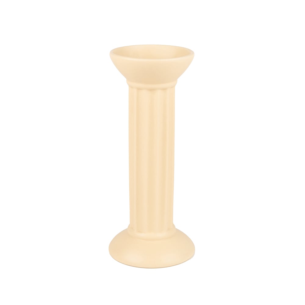 Jarrón de cerámica románico Pilier pale 12cm Clau&Chloe