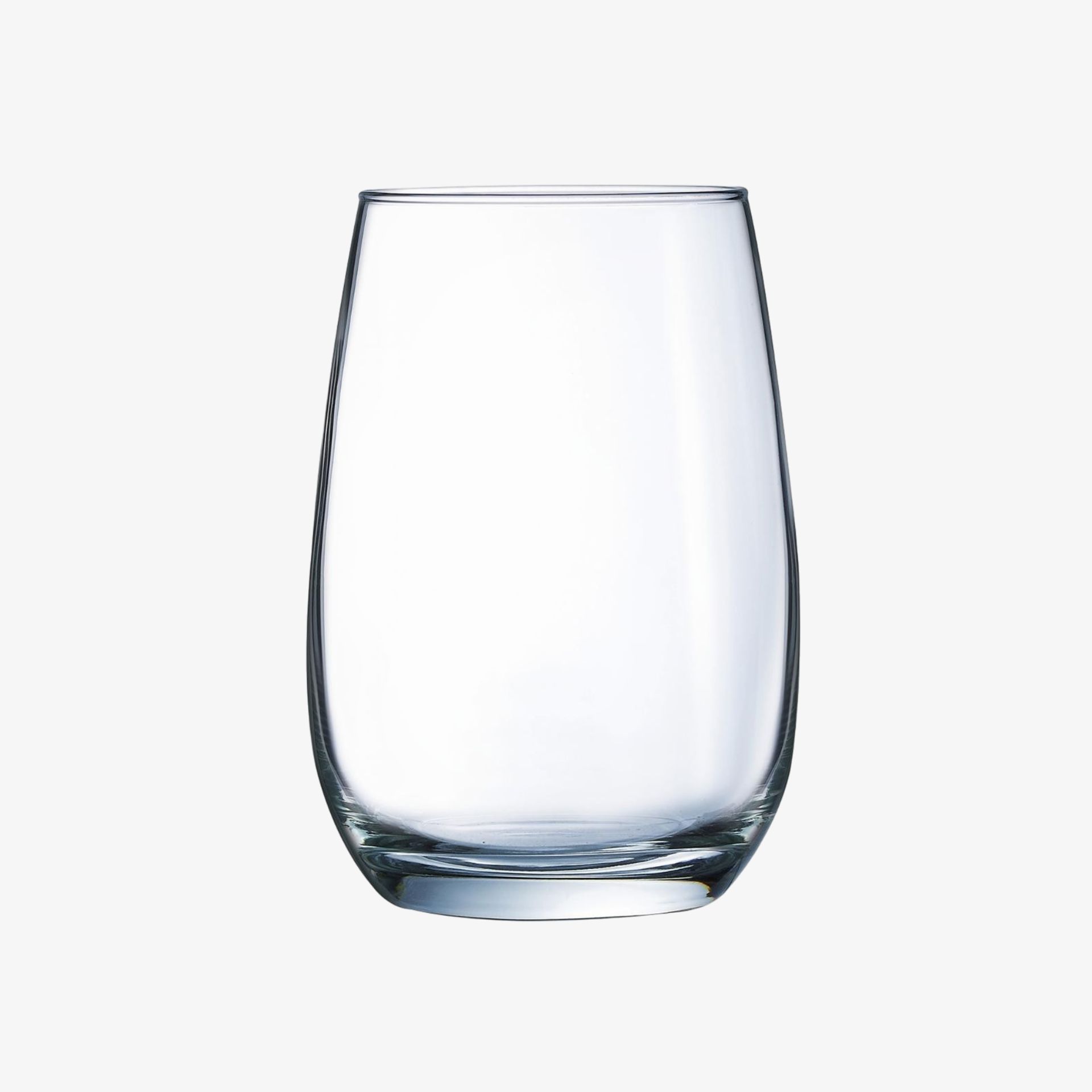 Vaso de vidrio transparente Zira 37cl