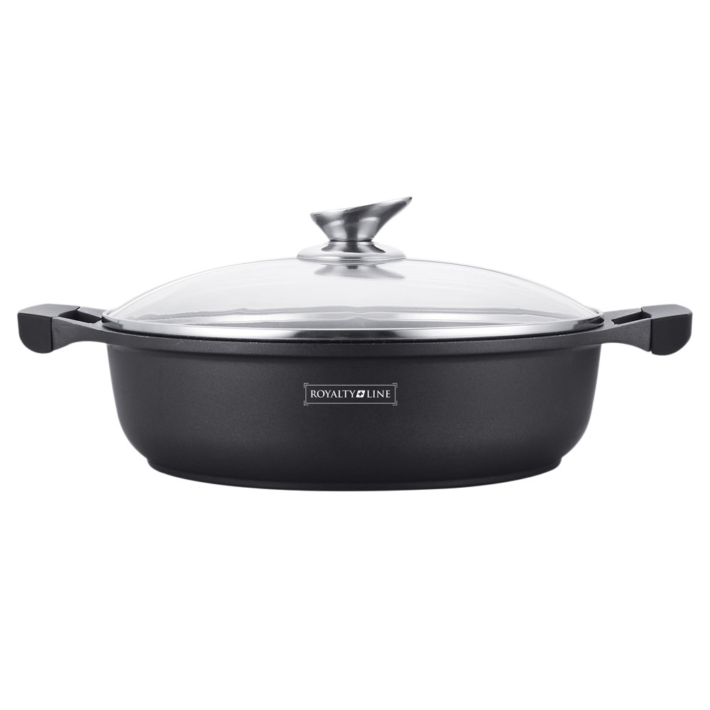 Cacerola baja aluminio fundido Ø32cm