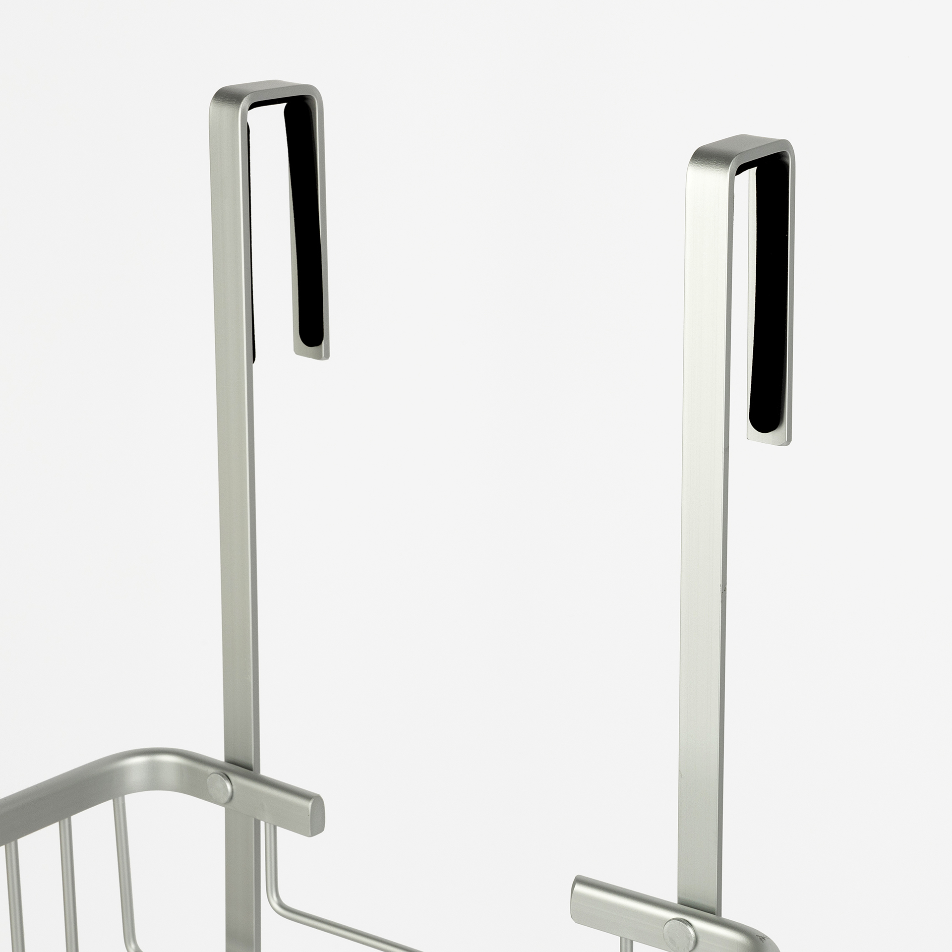 Estante de baño de aluminio Loa 23x13x61cm