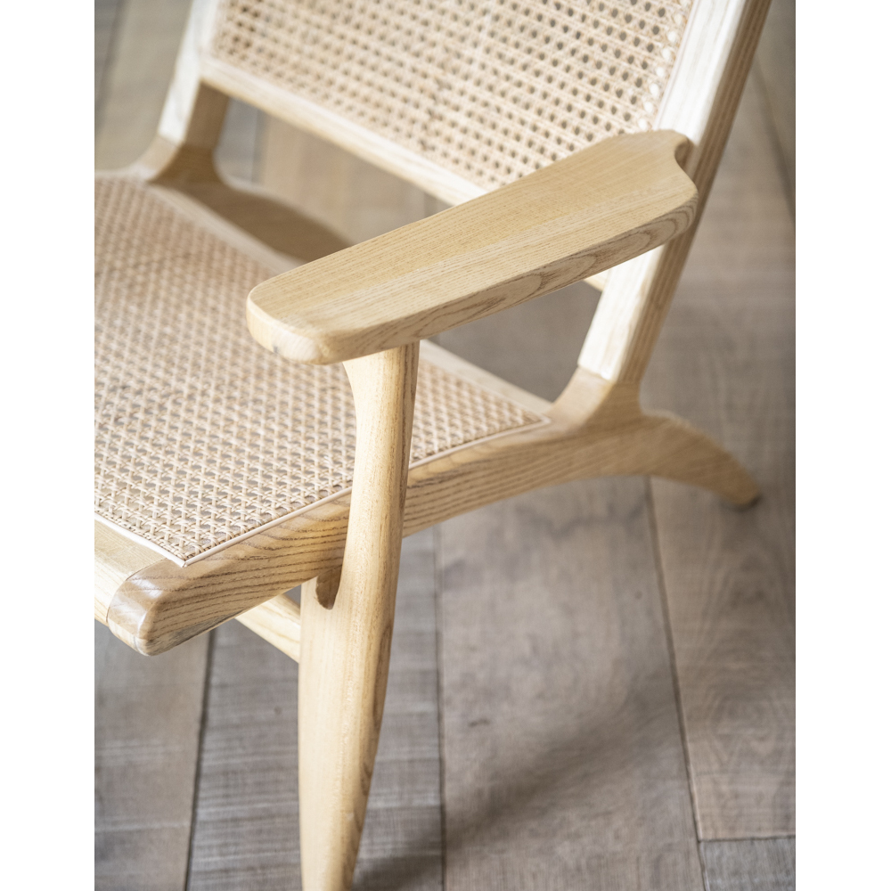 Butaca de ratán Cecilia 60x48x75cm Clau&Chloe