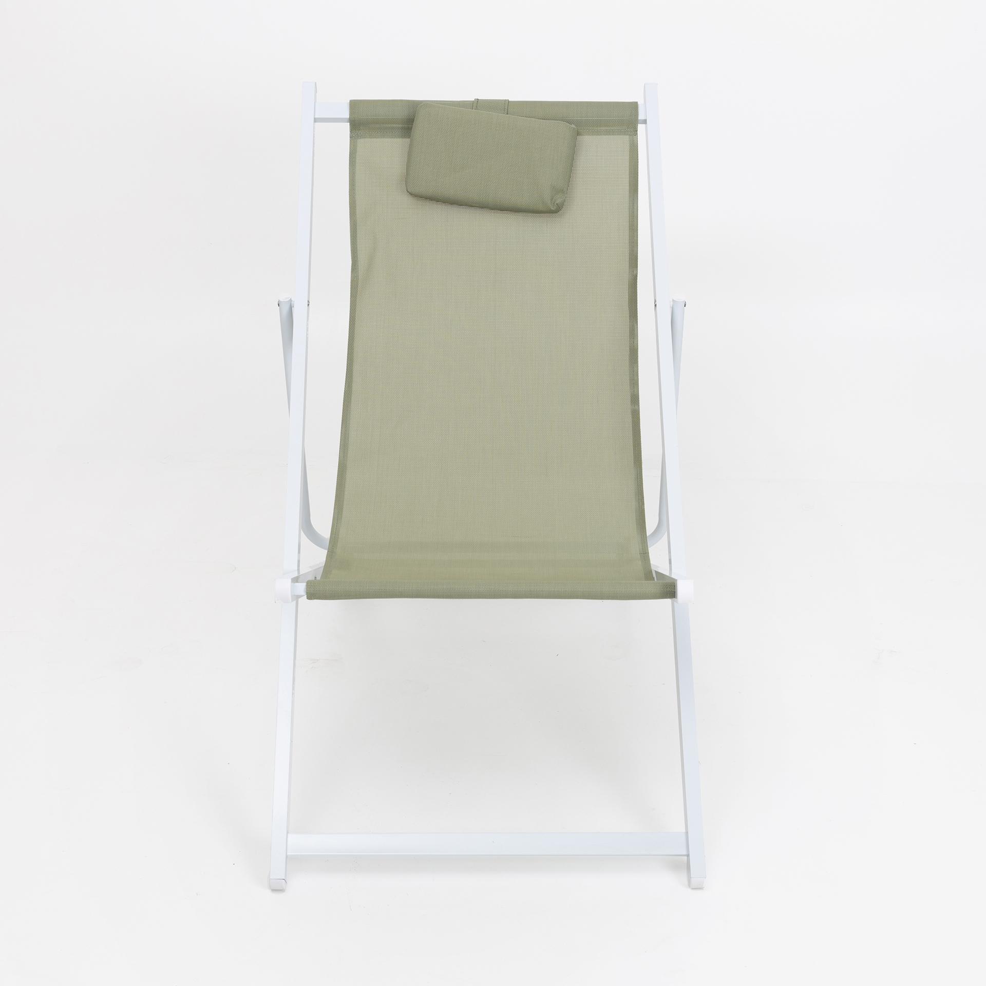 Hamaca de jard&iacute;n verde de aluminio Ereses 101cm