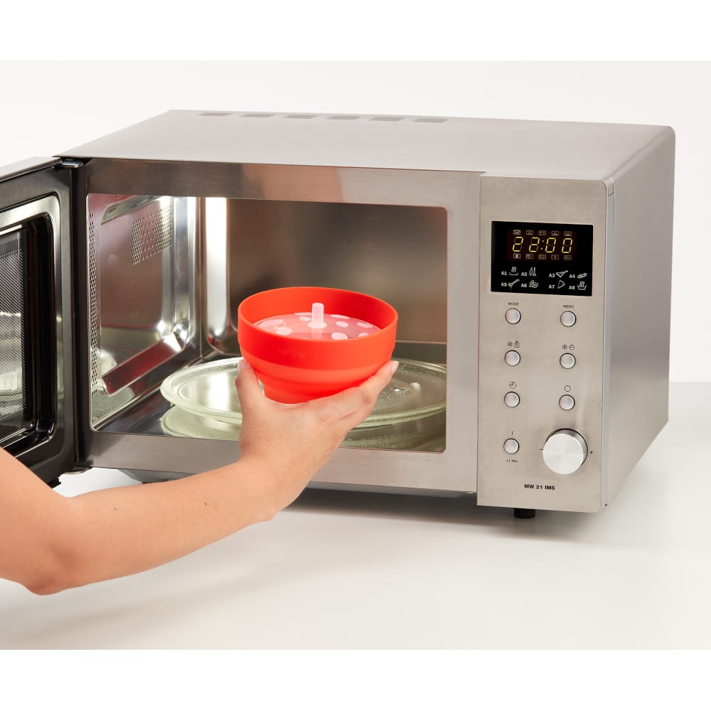 Set de 2 mini palomiteros para microondas Pop Corn - Lékué