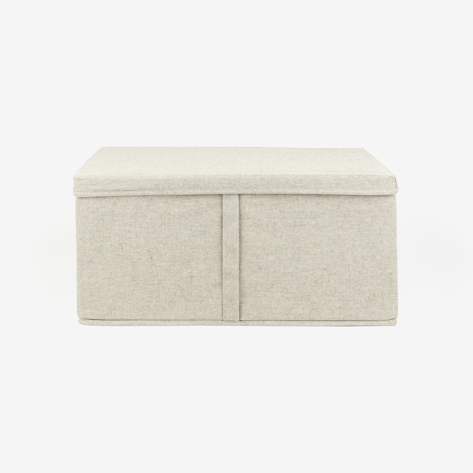 Caja organizadora gris Sleek 50x31x25cm