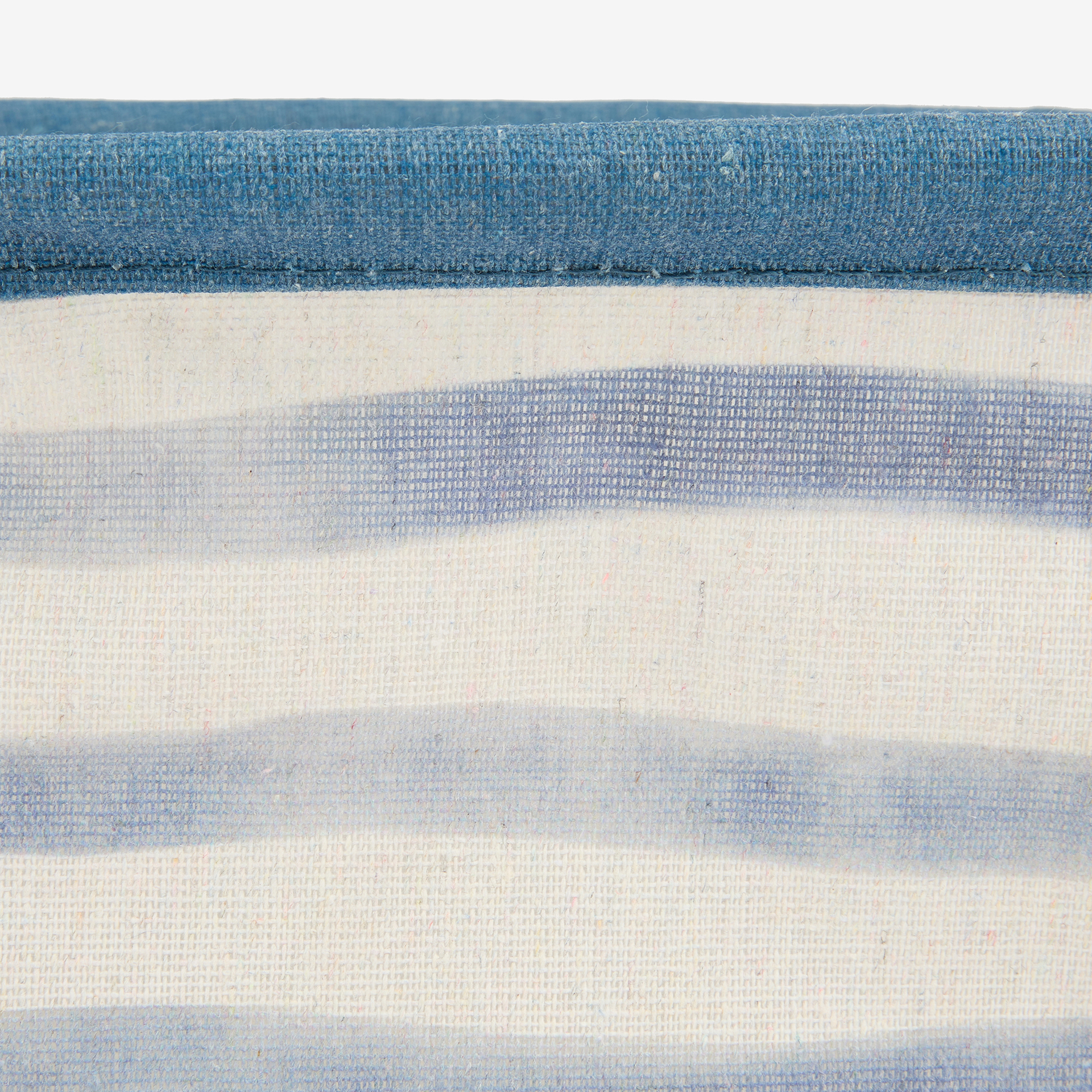 Set de 3 cestas de rayas azules Blue