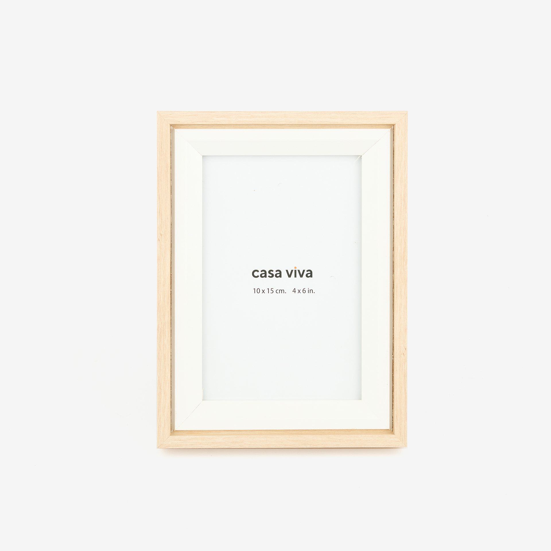 Marco de fotos de madera Vilae 10x15cm