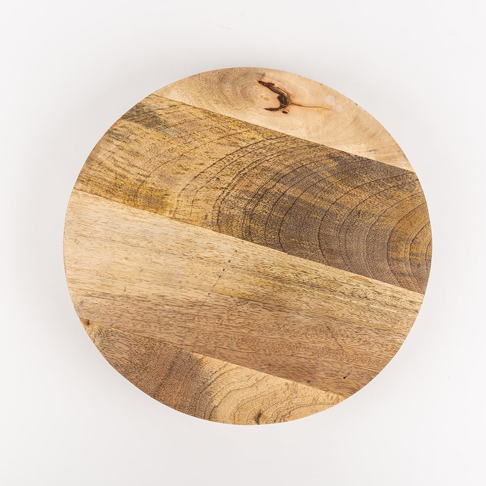 Bandeja de madera mango 30cm
