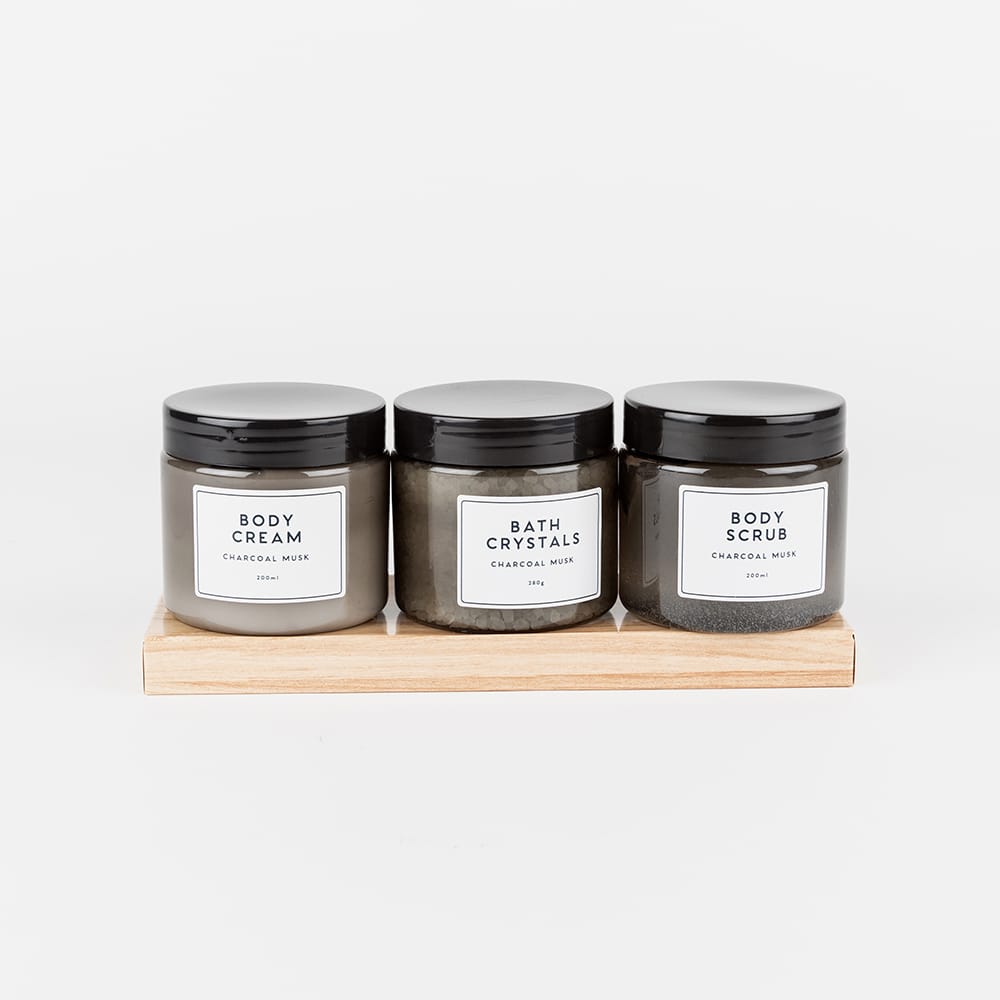 Set de 3 tarros jabón perfumado