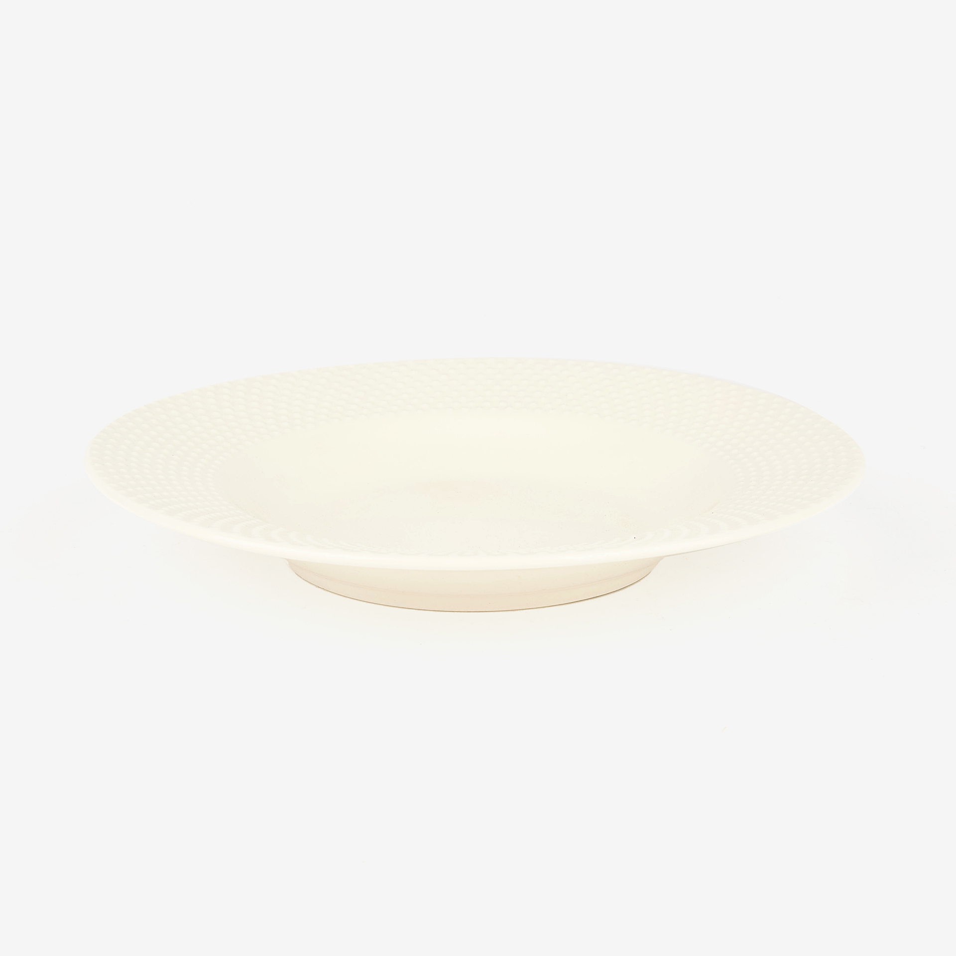 Vajilla de 12 piezas de cer&aacute;mica blanca Meloni