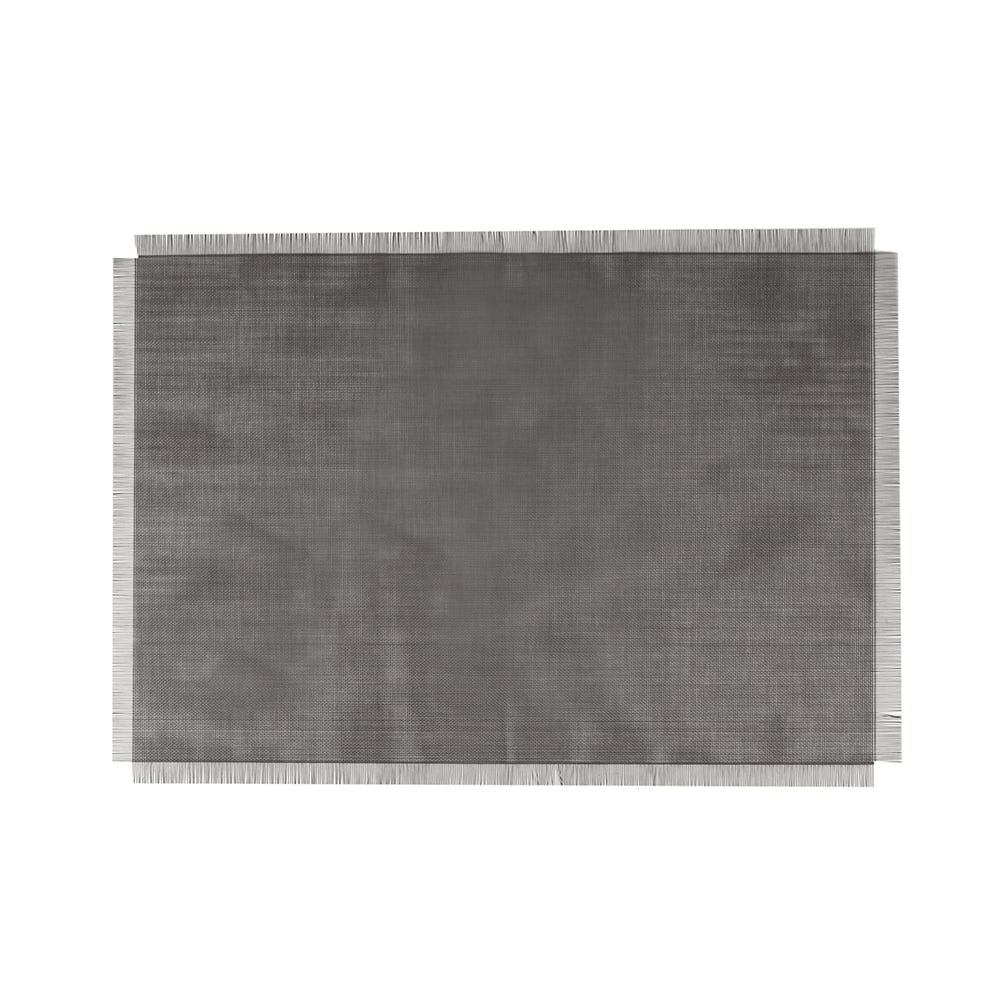 Mantel individual negro Vinilo 50x35cm