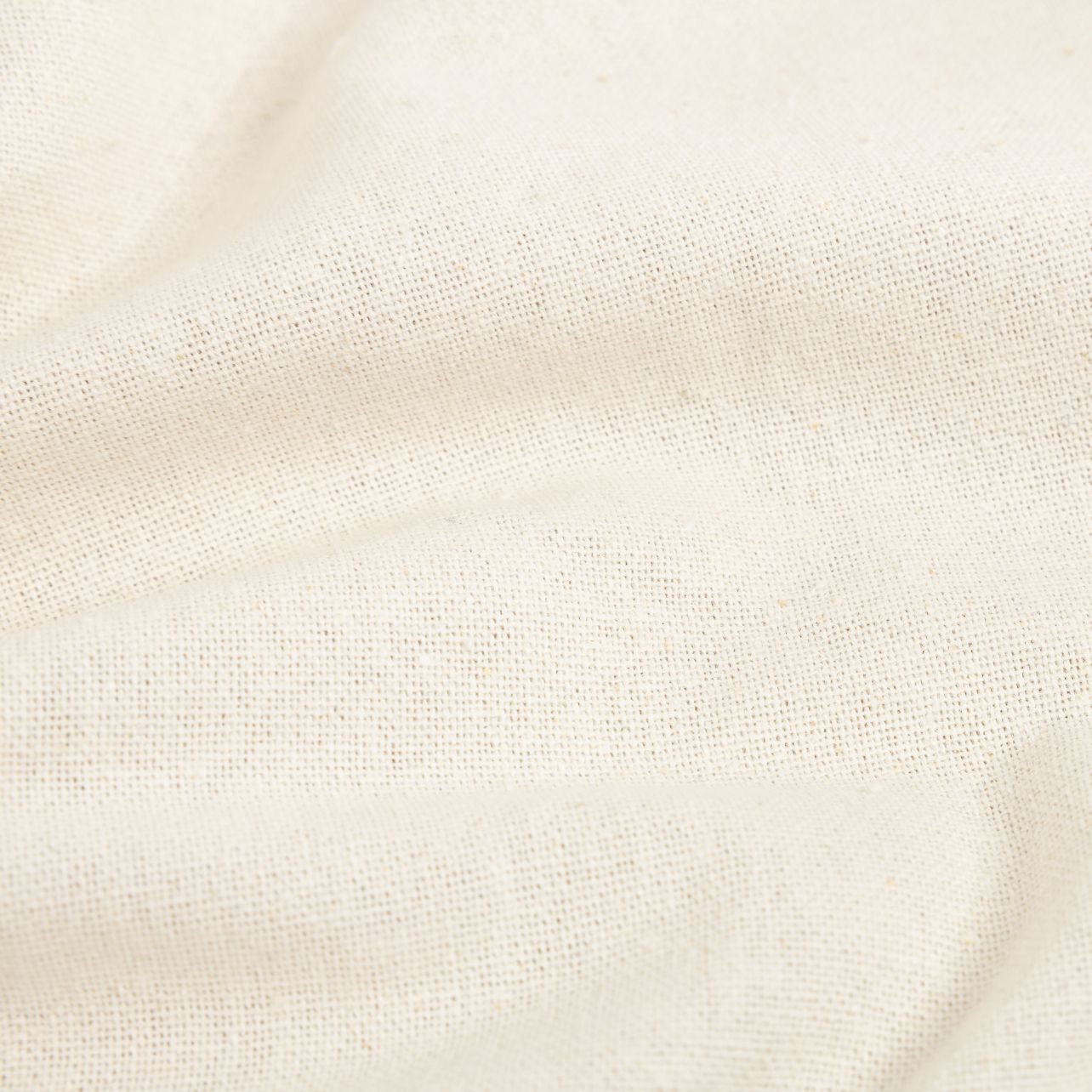 Mantel de algodón beige Vainica 140x140cm