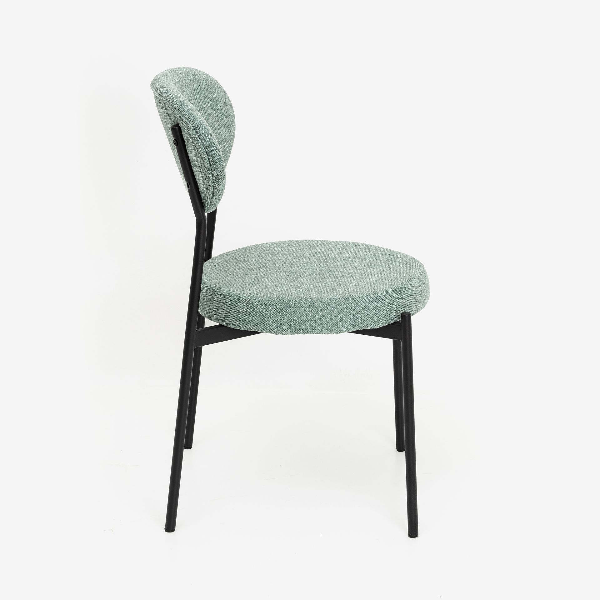 Silla de comedor verde agua Candela 49x53 Clau&Chloe