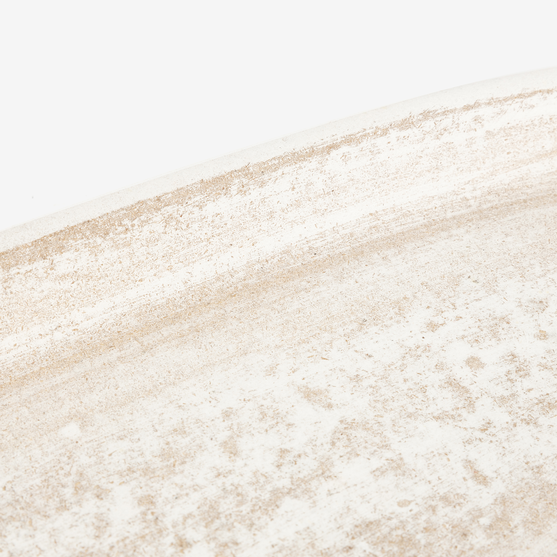 Centro de mesa de madera beige 37x24cm