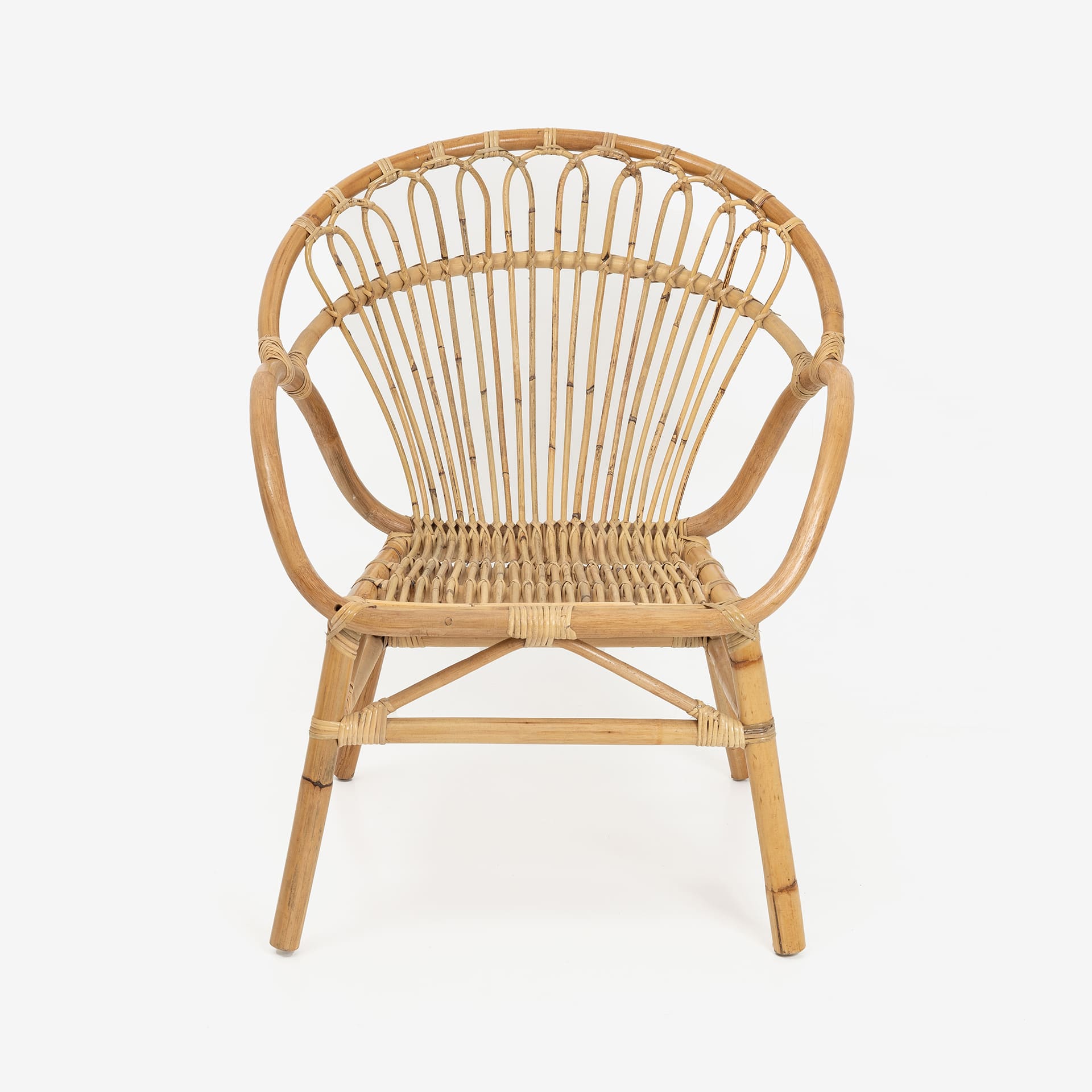 Butaca de mimbre Indie 69x64,5x87cm