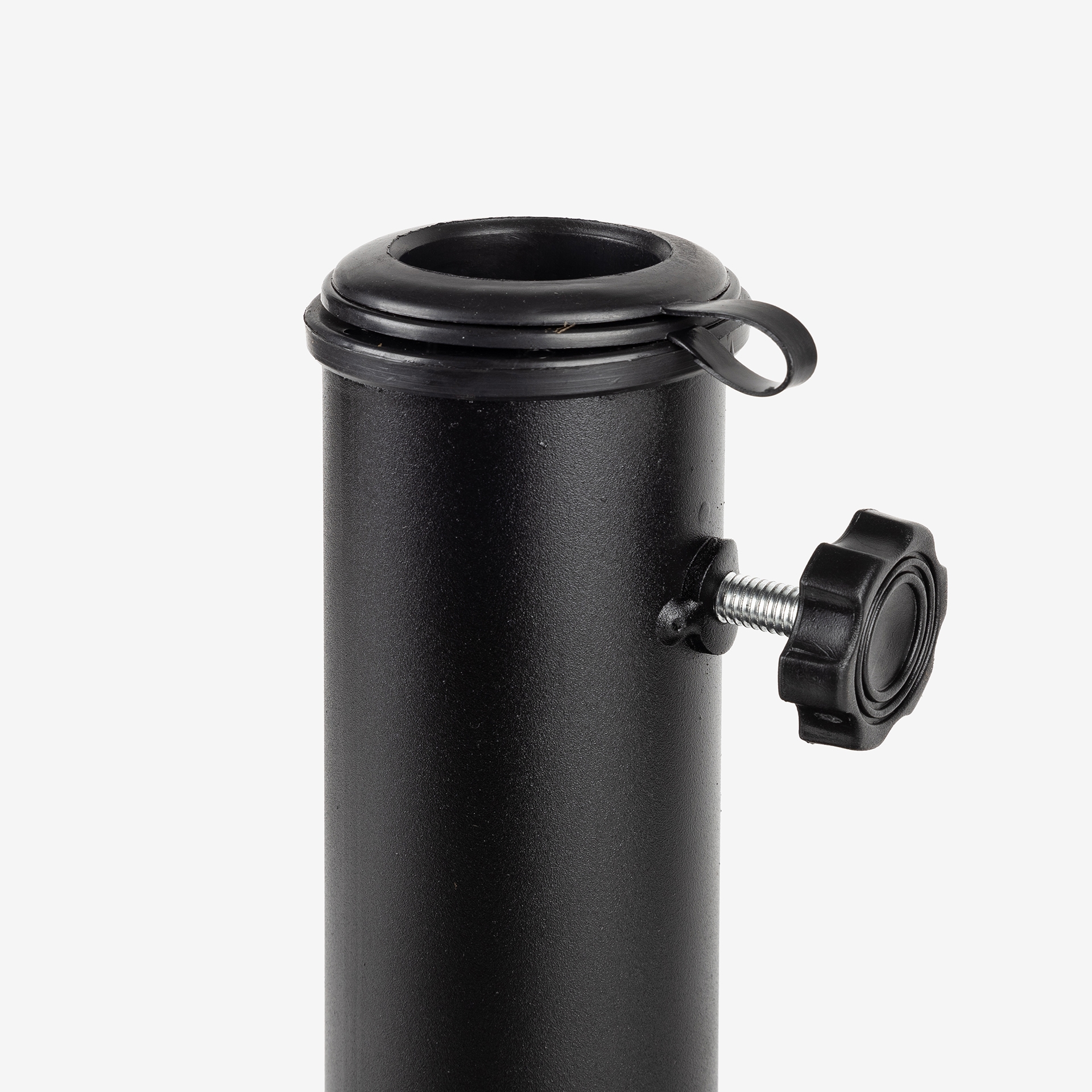 Pie para parasol negro de hormig&oacute;n 25kg &Oslash;50cm