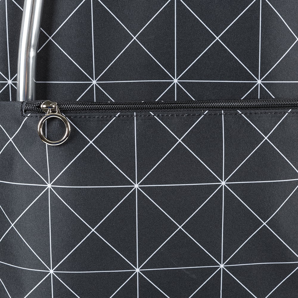 Carro de la compra diseño geométrico