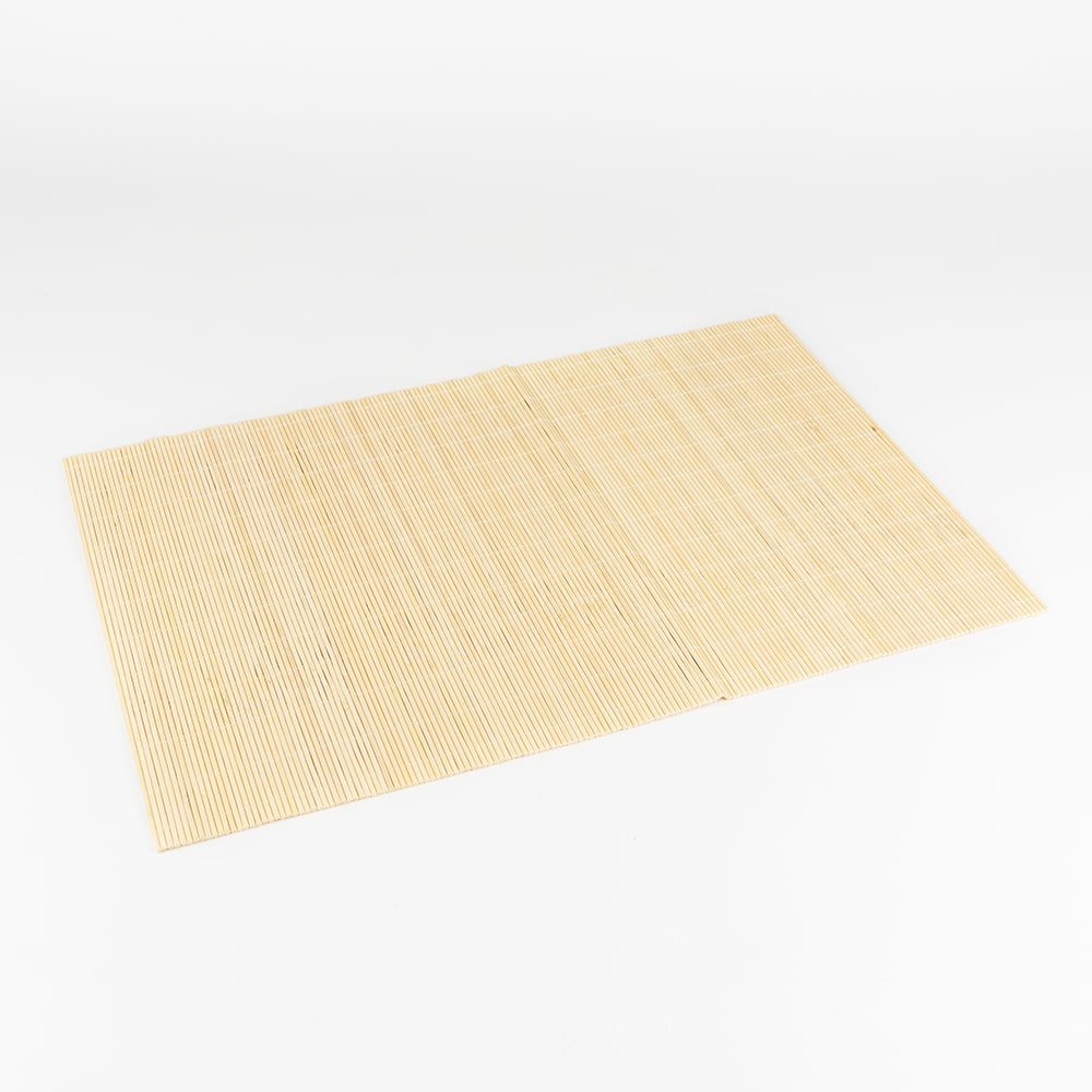 Mantel individual de bamb&uacute; 2 colores 30x45cm