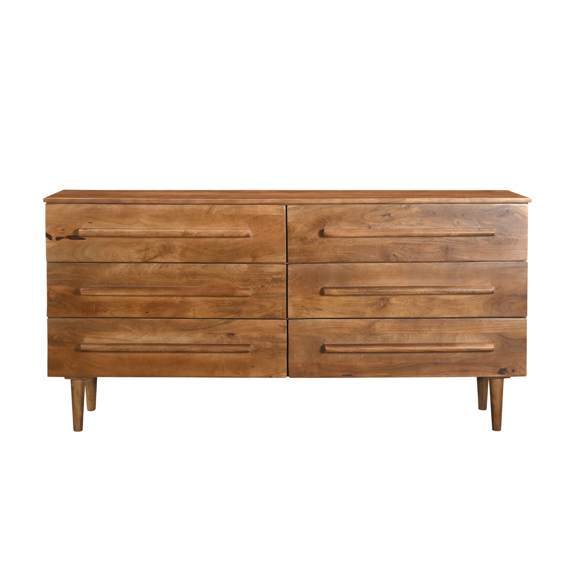 Aparador de madera de mango Melbourne 160x40x80cm Clau&Chloe