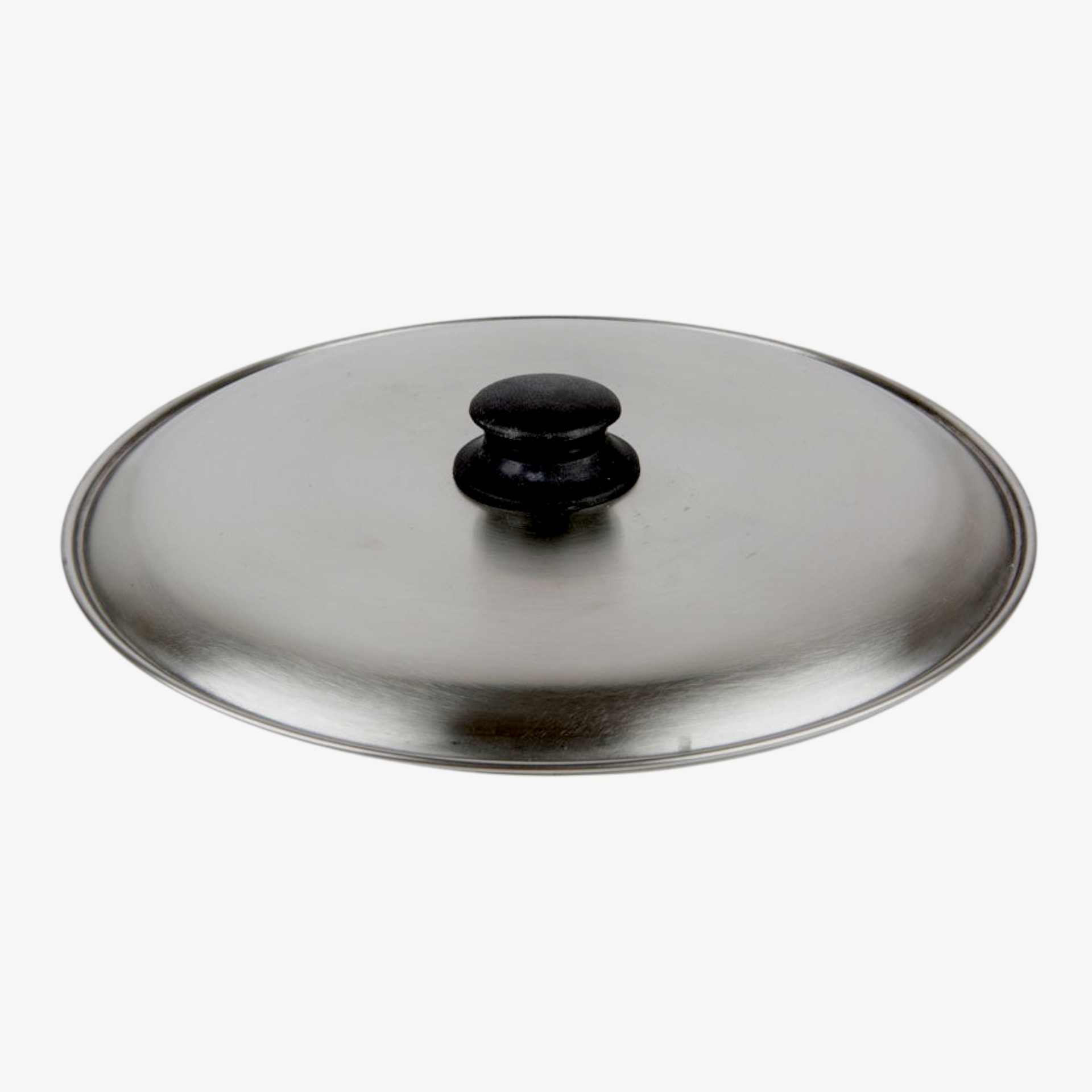 Tapa para sart&eacute;n gira-tortillas de acero inoxidable &Oslash;30cm - Ibili