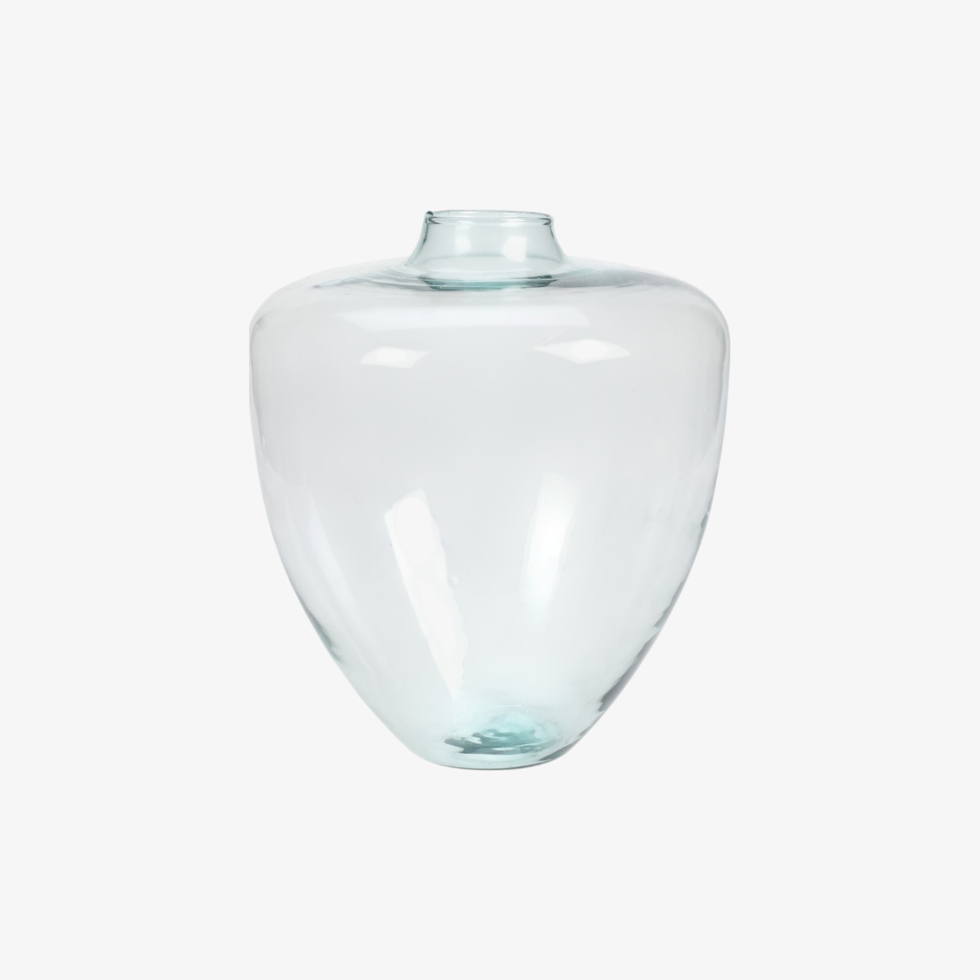 Jarr&oacute;n de cristal reciclado Galil &Oslash;20x22cm