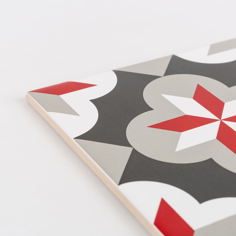 Salvamanteles de cerámica con azulejos 20x20cm