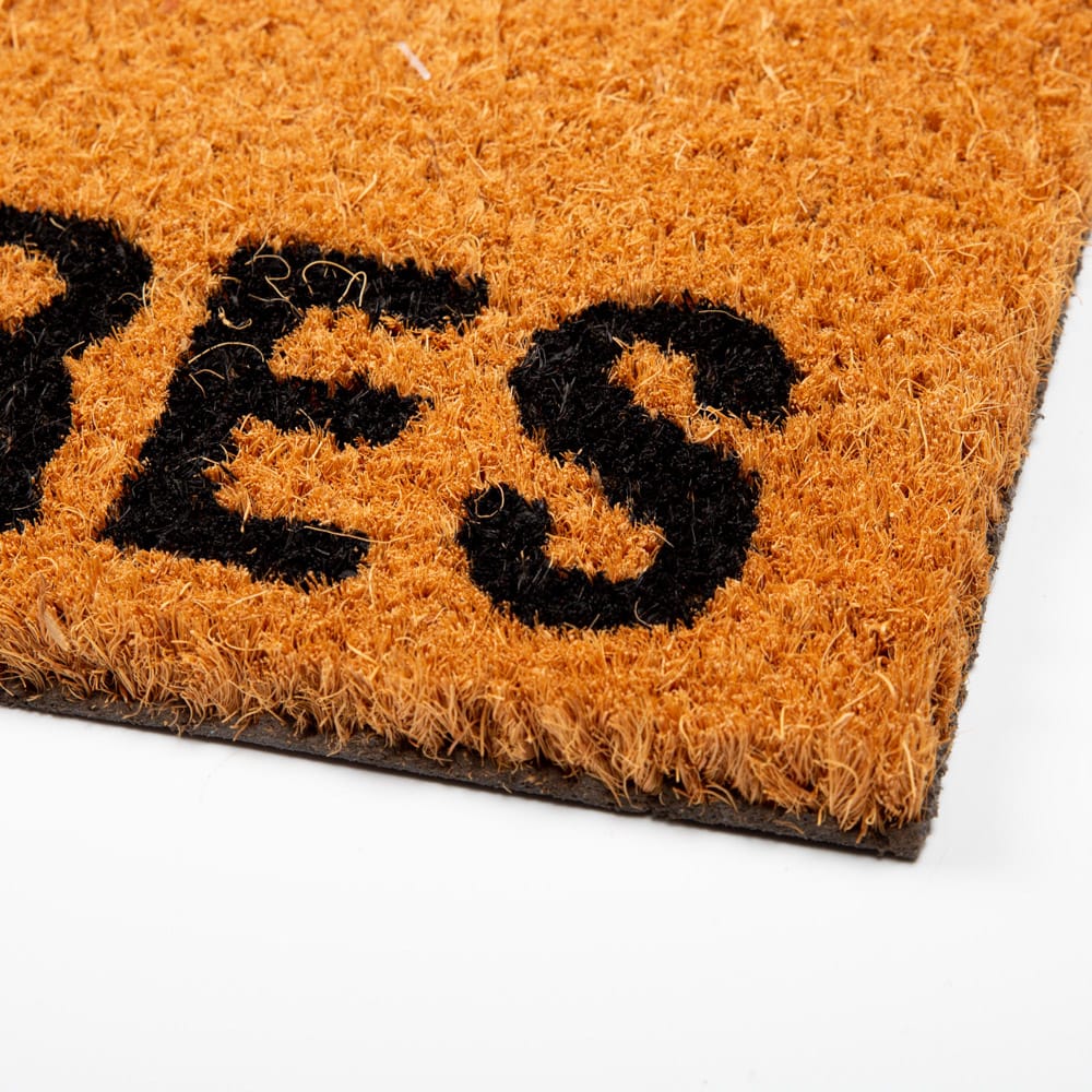 Felpudo de fibra de coco Departures Arrivals 60x40cm