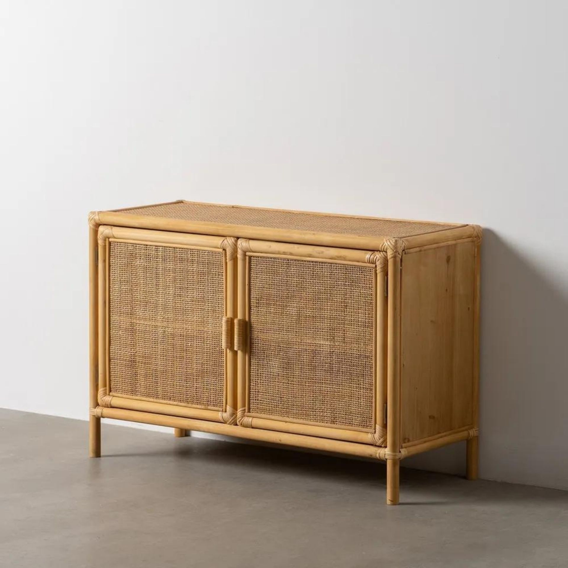 Aparador de ratán Toscana 97,50x40x65cm