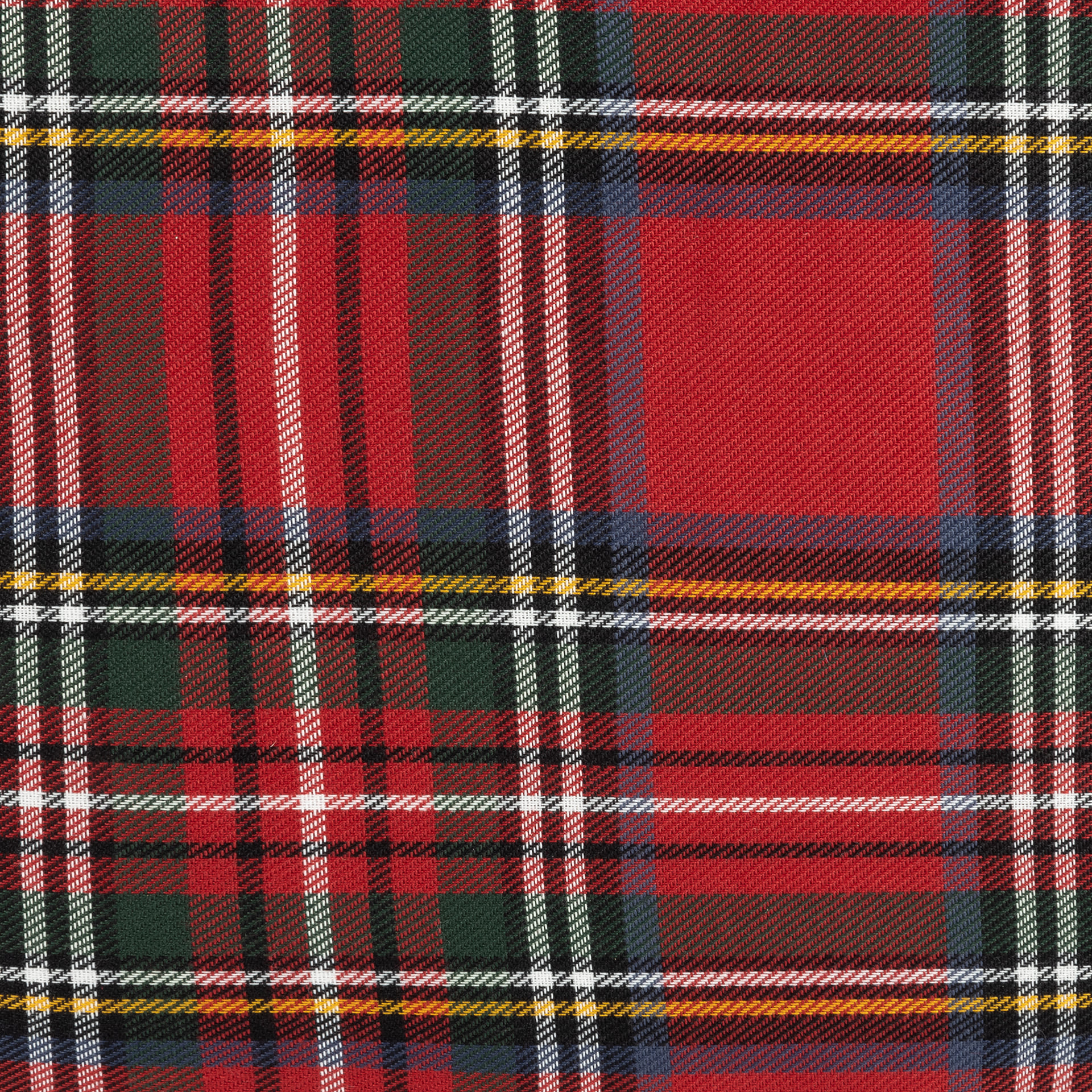 Funda cojín roja tartán 45x45cm