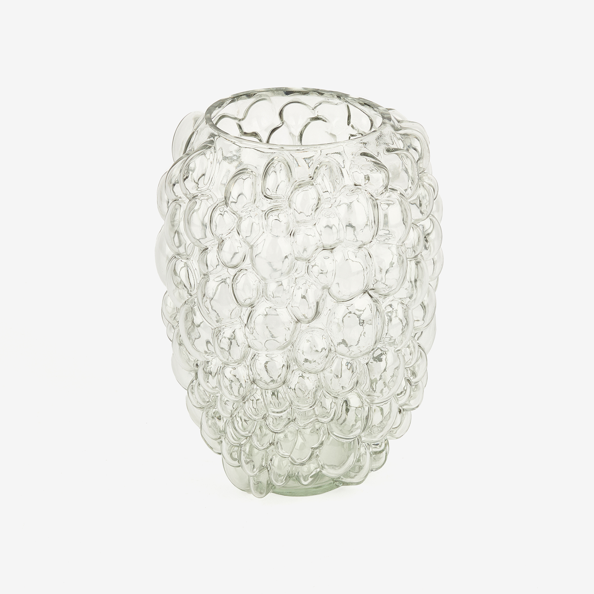 Jarrón de cristal Doria Ø17x24cm