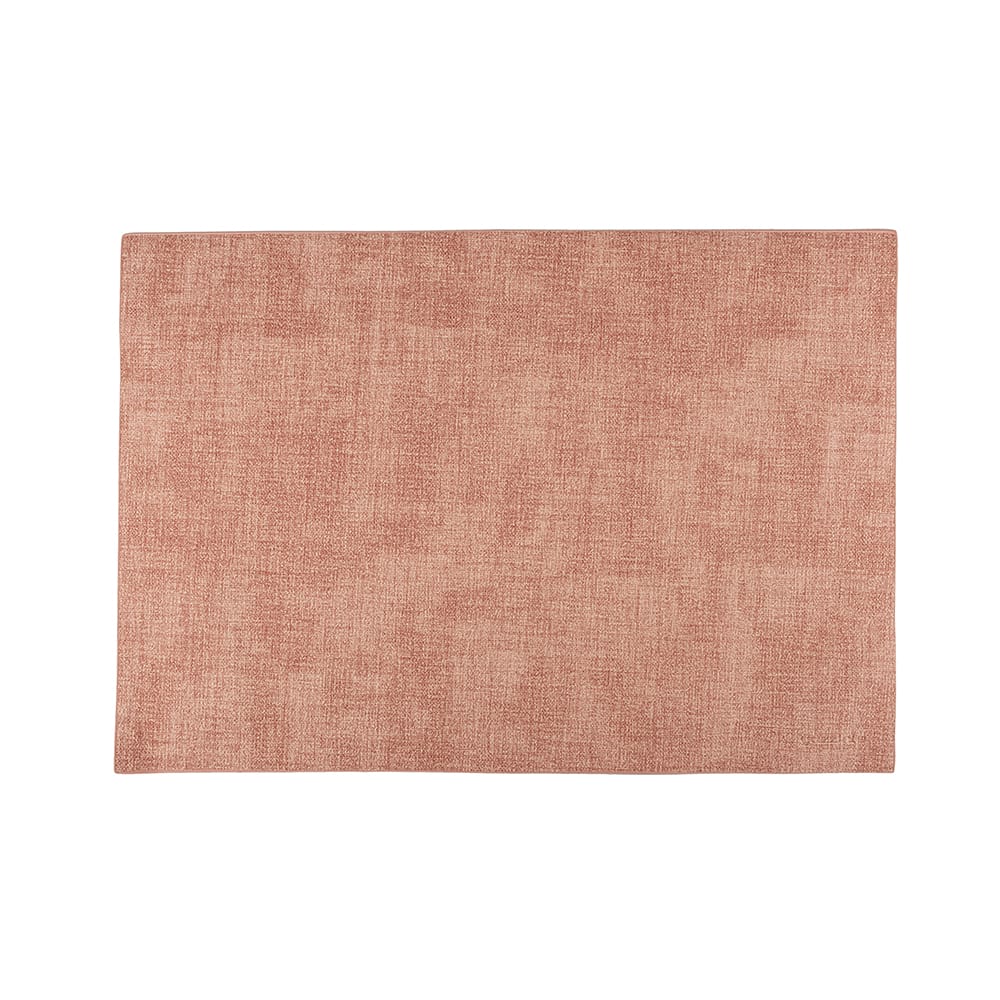 Mantel individual de doble cara rosa coral Tiffany 43x30cm - Guzzini