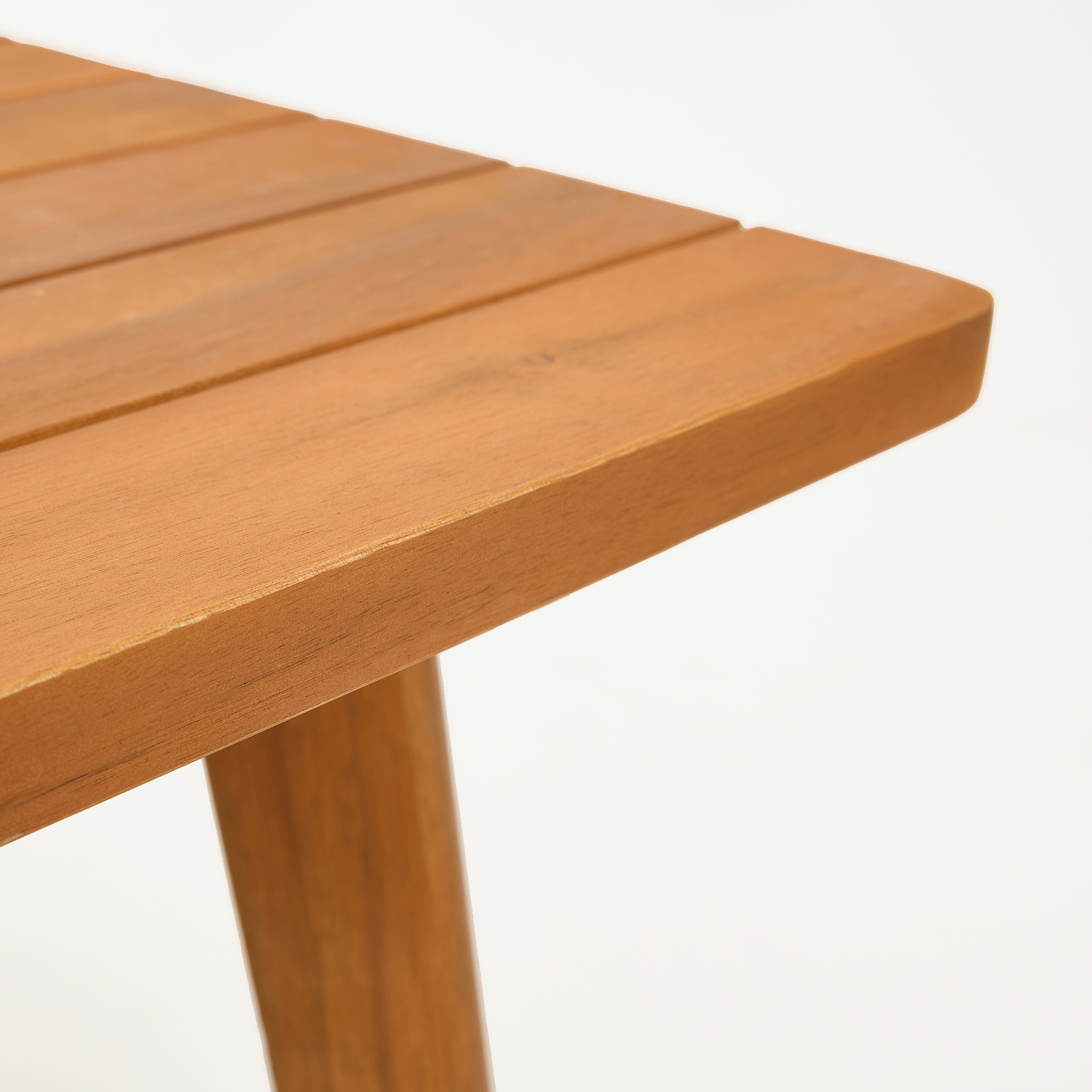 Set de jardín de 4 piezas de madera de acacia Corfu