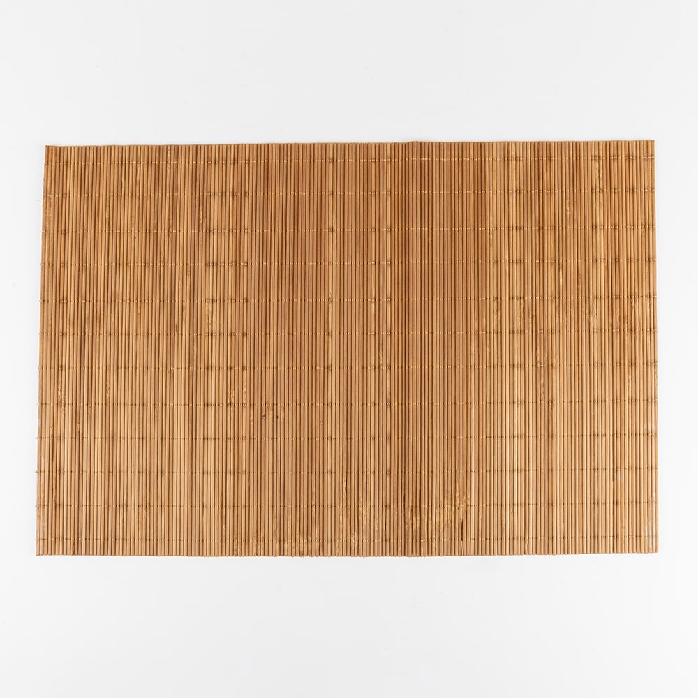 Mantel individual de bamb&uacute; 2 colores 30x45cm