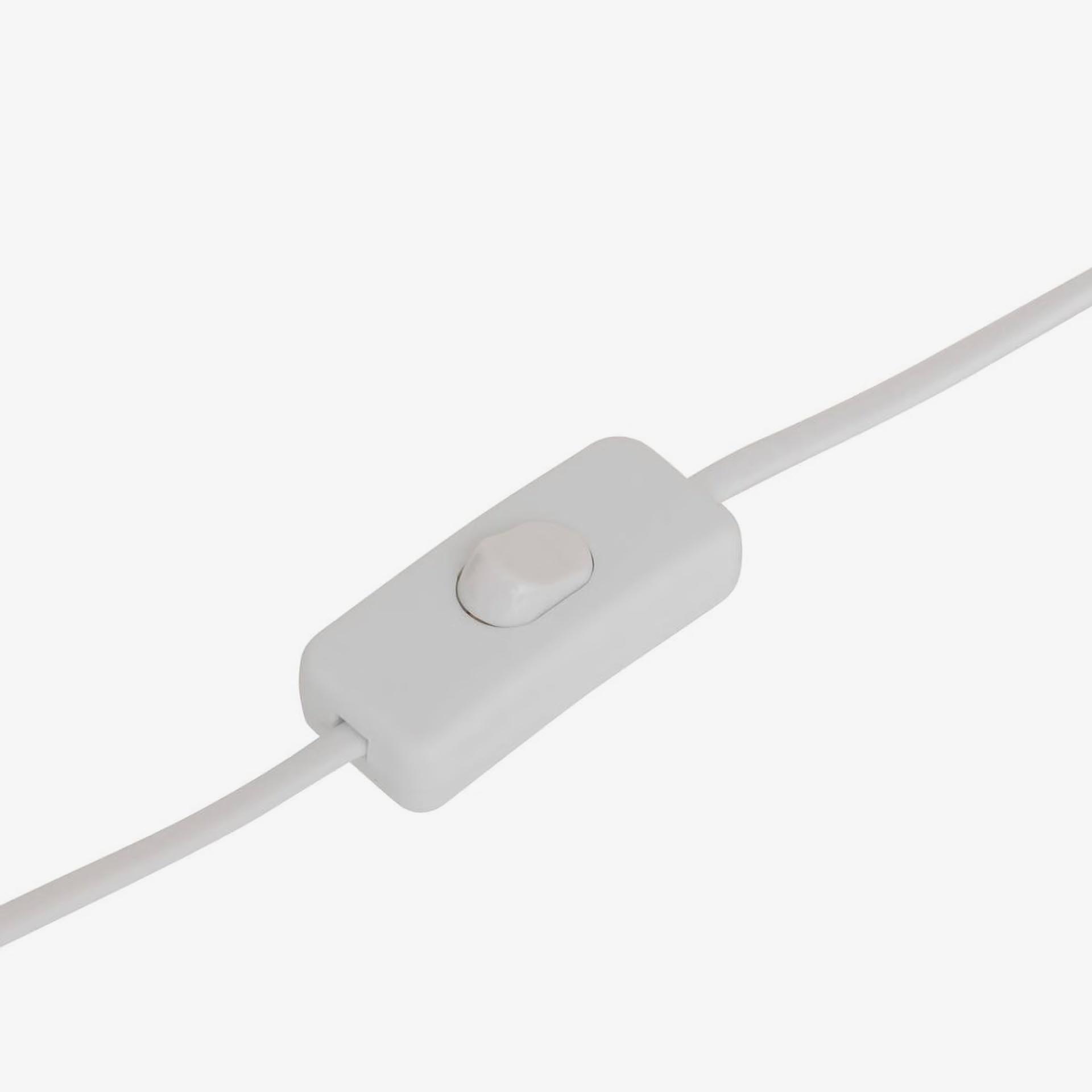 L&aacute;mpara de mesa seta Omira plateada 34cm