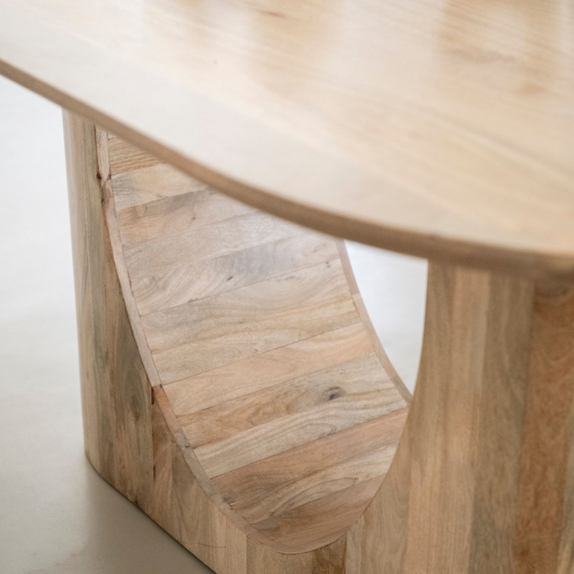 Mesa de comedor de madera de mango Chicago 180x100x76cm Clau&Chloe