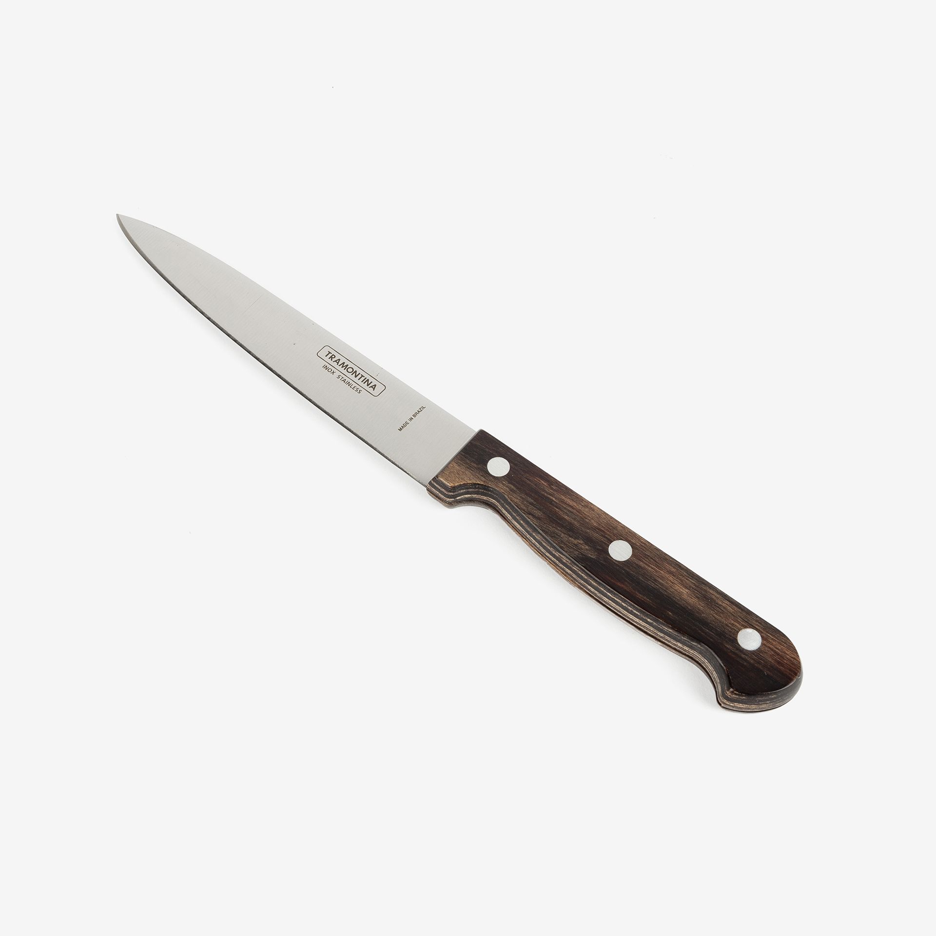Cuchillo chef con mango madera 18cm