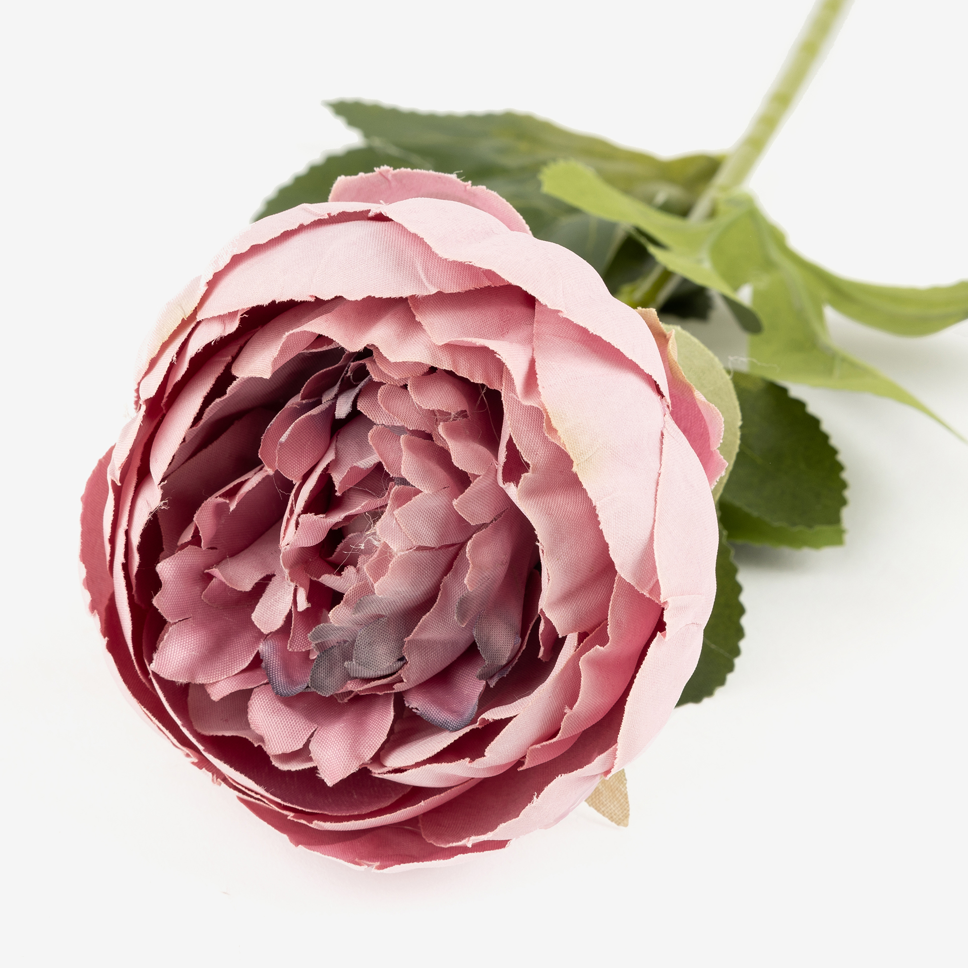 Flor artificial peonia lila 60cm