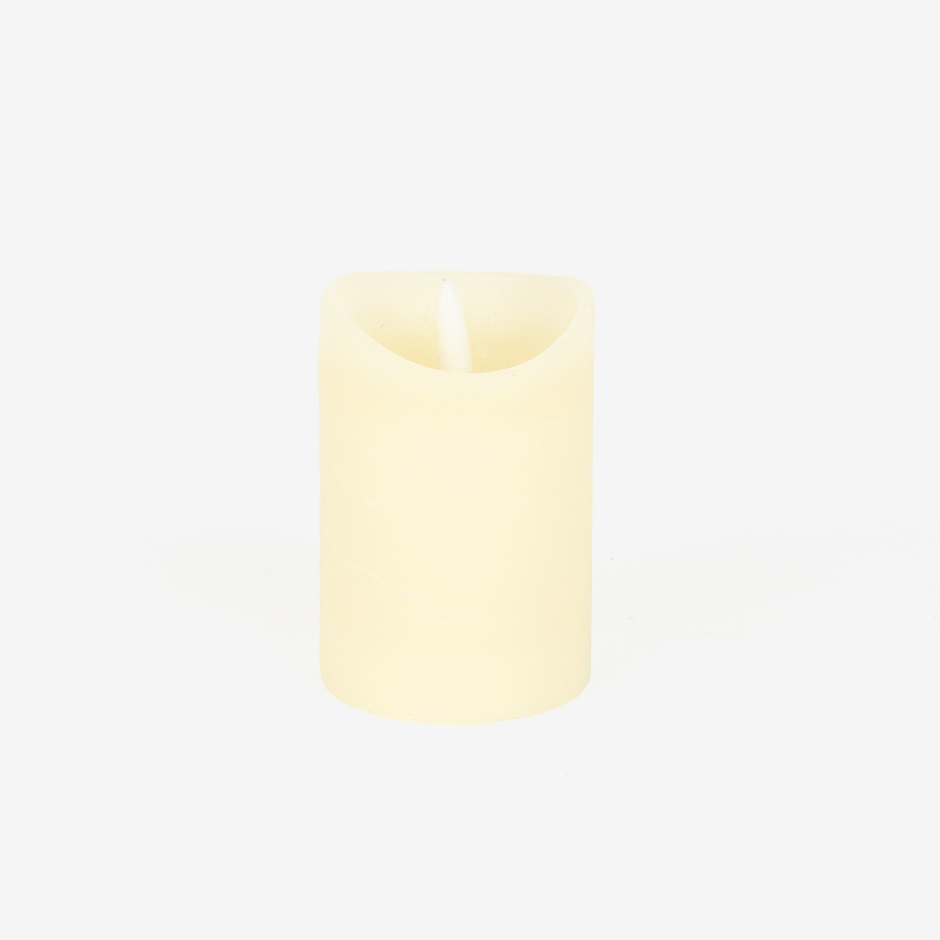 Vela LED crema 7x10cm