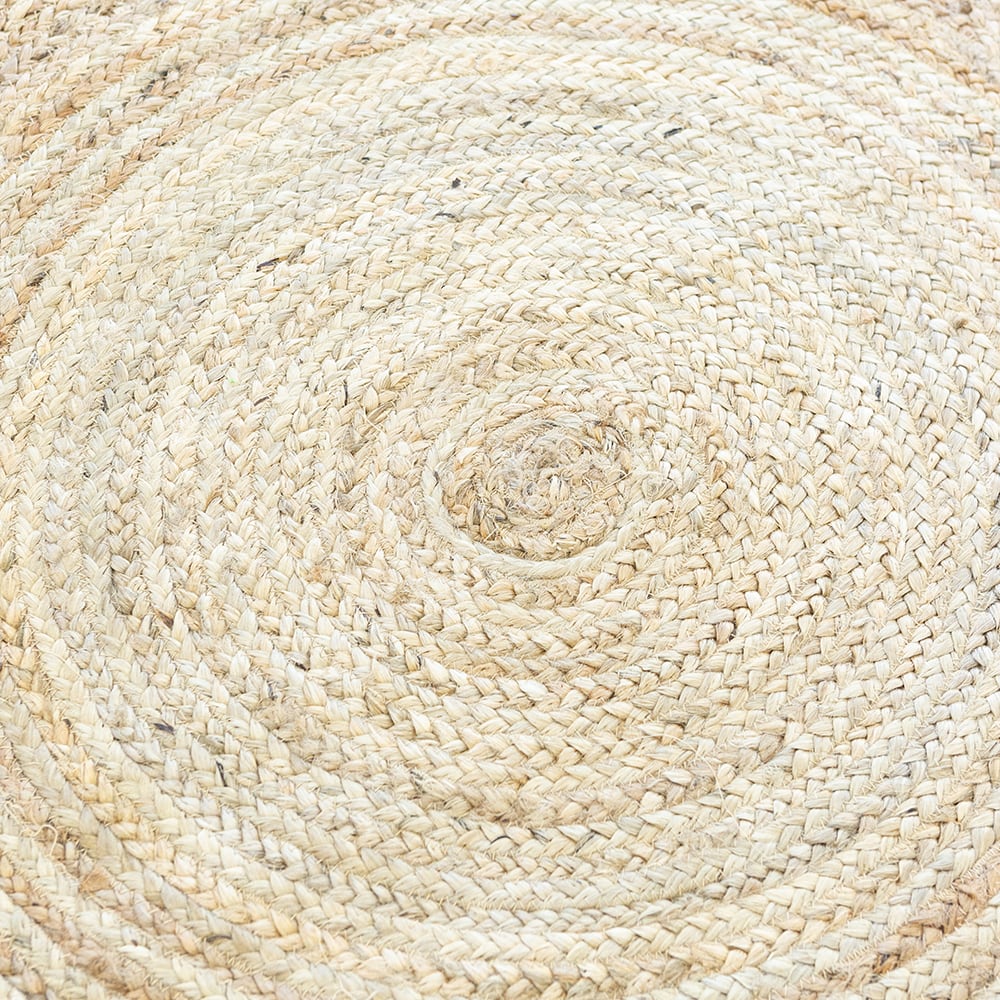 Alfombra redonda de yute &Oslash;150cm